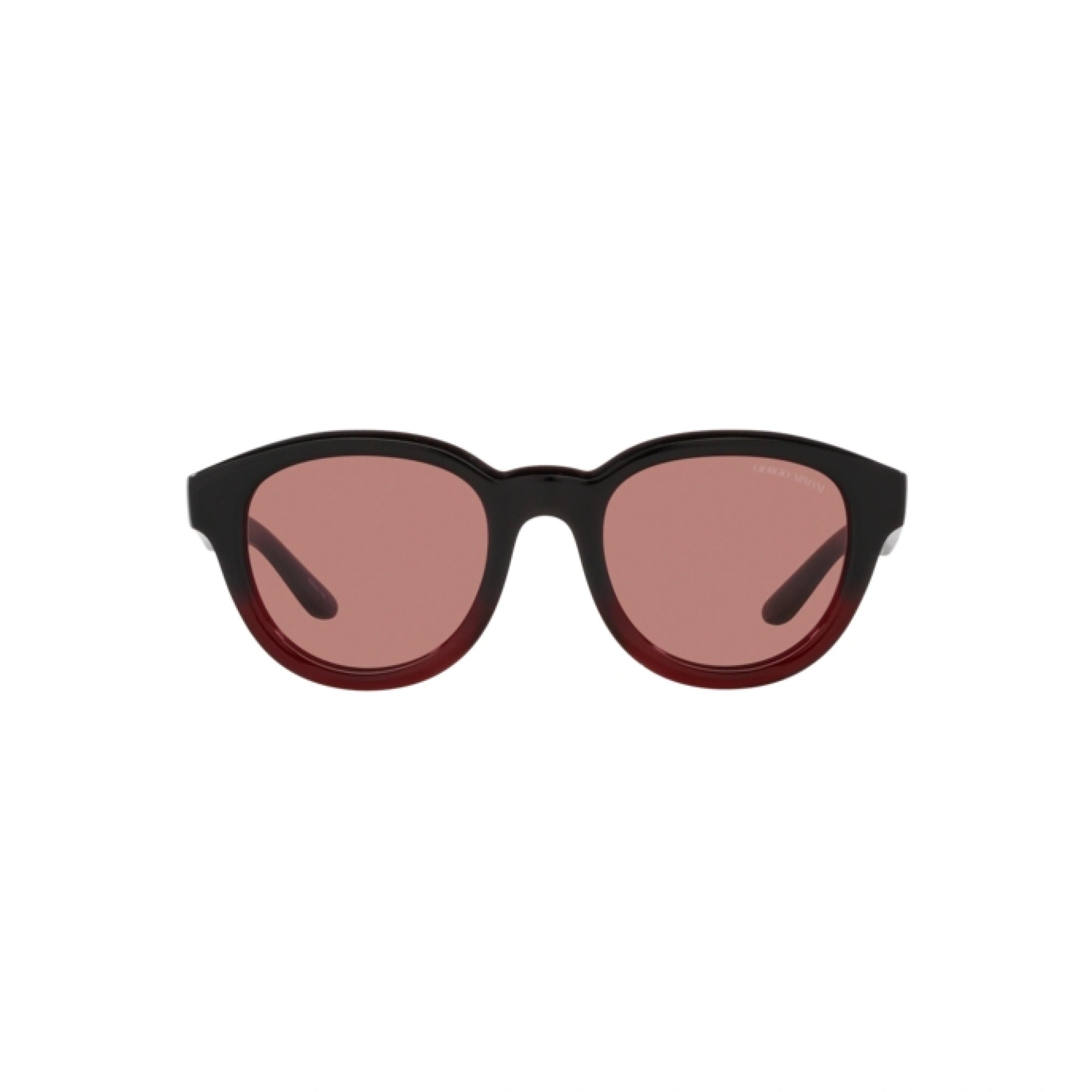 GIORGIO ARMANI AR 8181 - 599730 SFUMATO NERO-BORDEAUX | OCCHIALE DA SOLE DONNA | CALIBRO 49