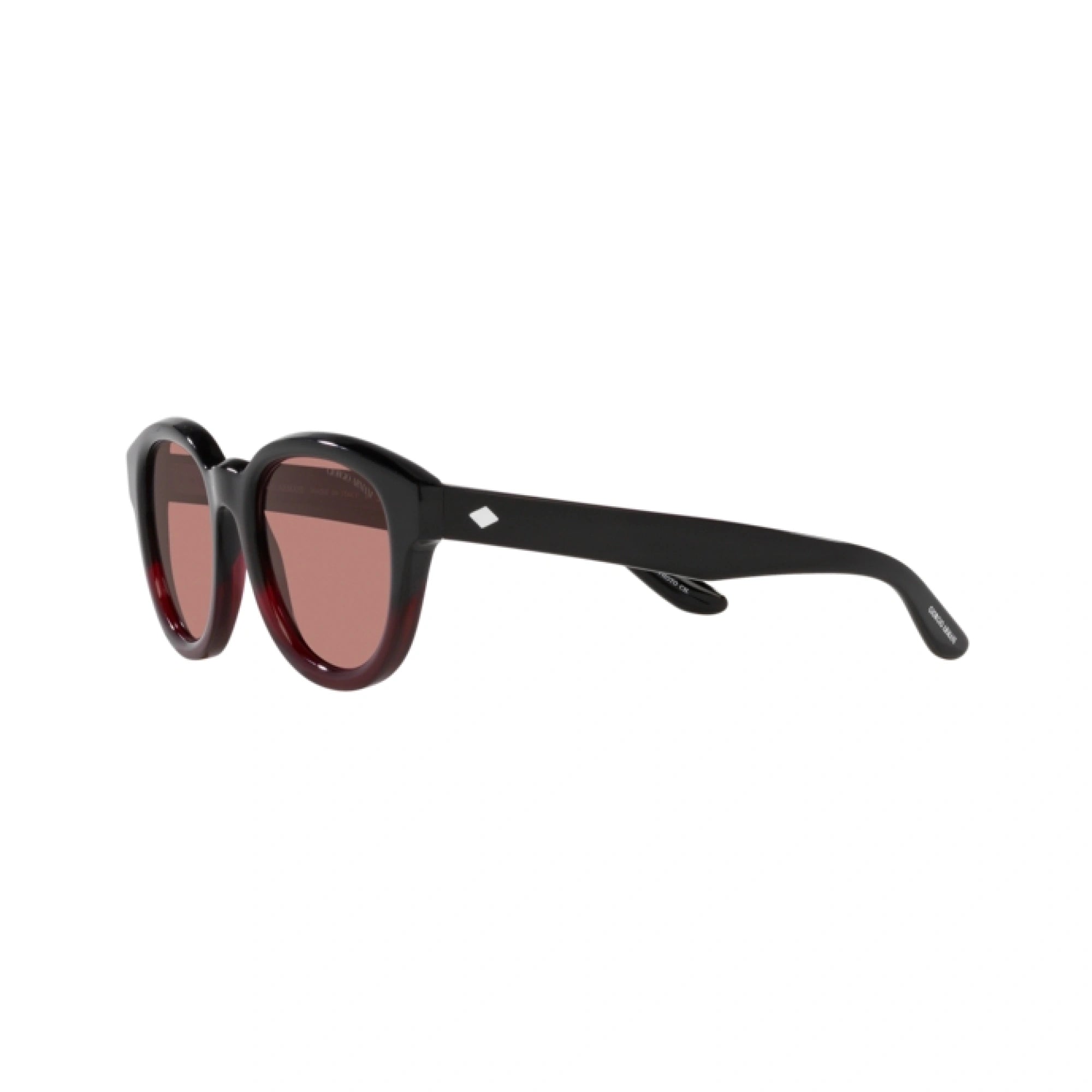 GIORGIO ARMANI AR 8181 - 599730 SFUMATO NERO-BORDEAUX | OCCHIALE DA SOLE DONNA | CALIBRO 49