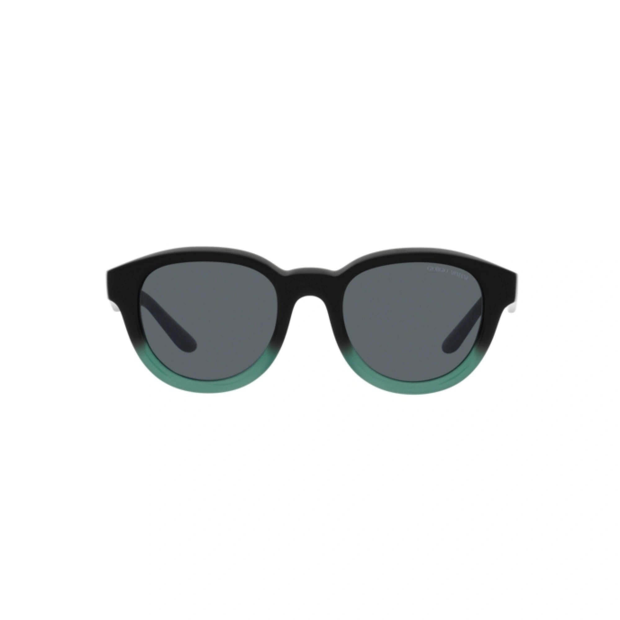 GIORGIO ARMANI AR 8181 - 5998R5 NERO PETROLIO SFUMATO | OCCHIALE DA SOLE DONNA | CALIBRO 49