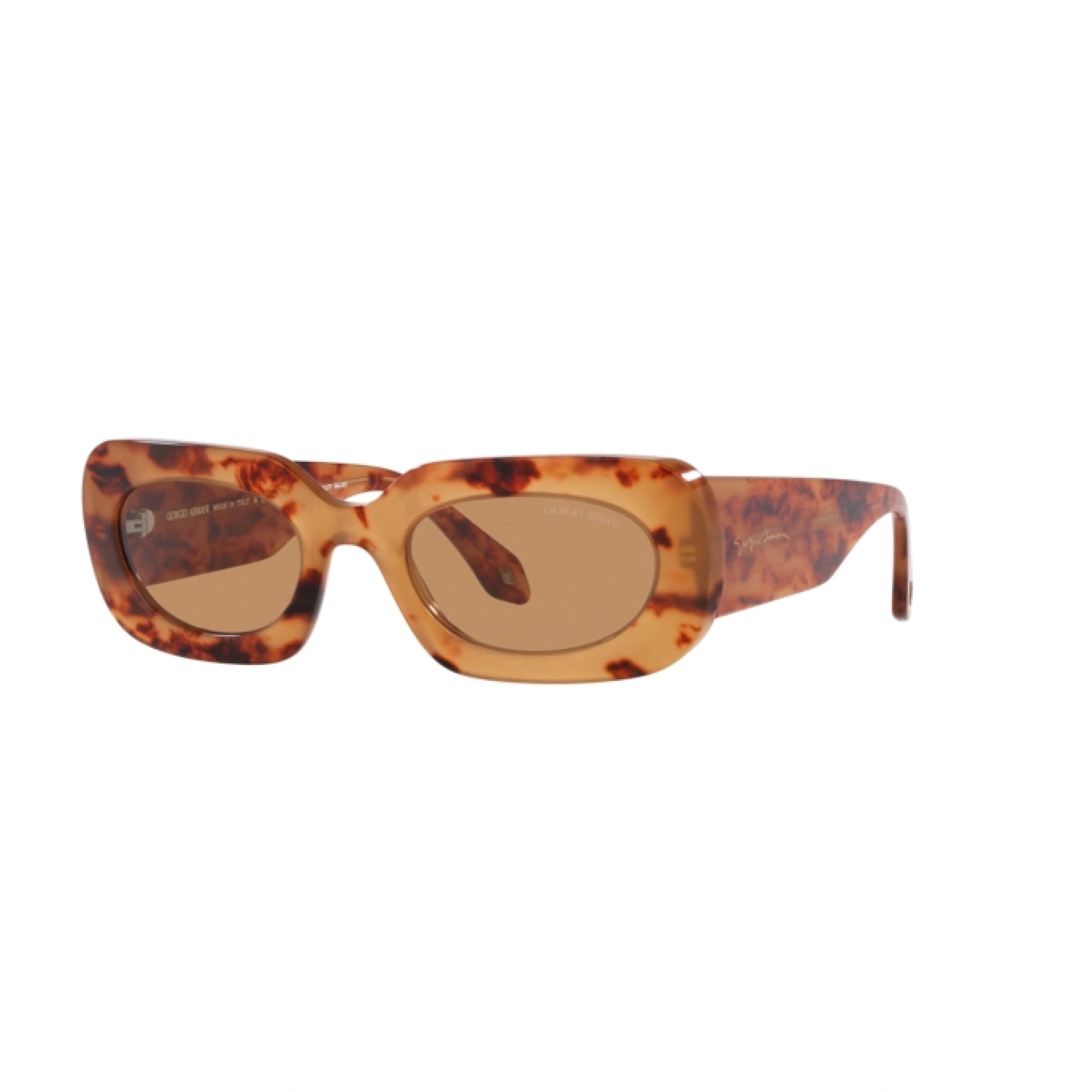 GIORGIO ARMANI AR 8182 - 597853 AVANA ARANCIONE | OCCHIALE DA SOLE DONNA | CALIBRO 52