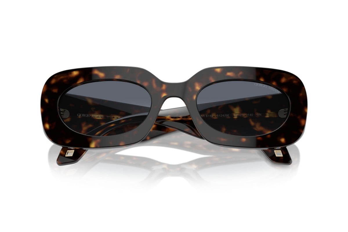 OCCHIALE DA SOLE DONNA | GIORGIO ARMANI AR 8182 - 612486 L'AVANA - CALIBRO 52