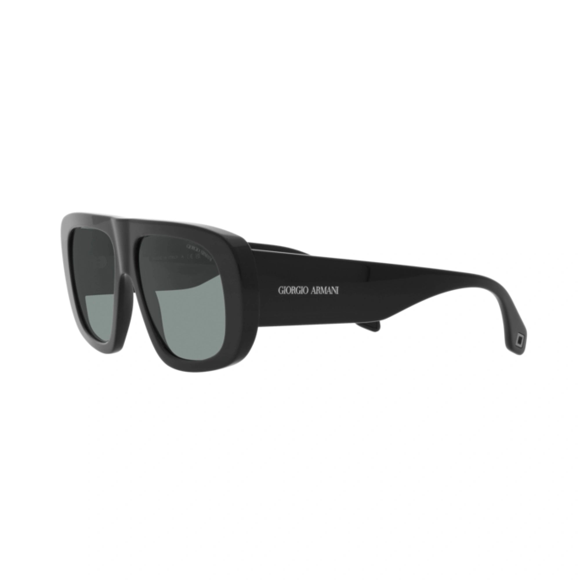 GIORGIO ARMANI AR 8183 - 587556 NERO | OCCHIALE DA SOLE UOMO | CALIBRO 56 | CALIBRO 56
