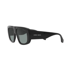 GIORGIO ARMANI AR 8183 - 587556 BLACK | MEN'S CALIBER 56 SUNGLASSES 