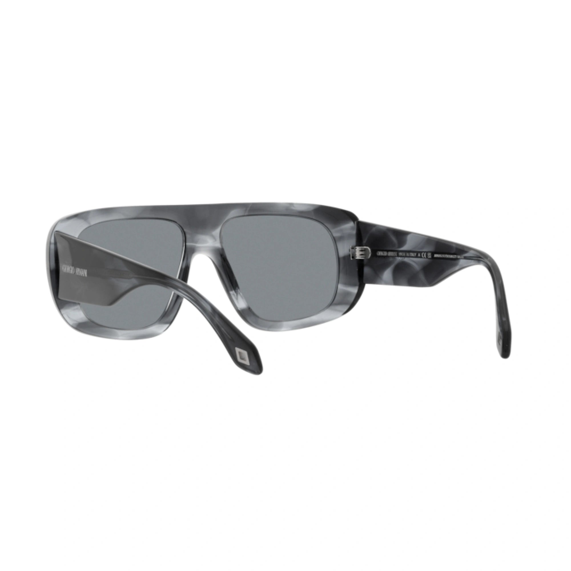GIORGIO ARMANI AR 8183 - 598602 BLU A STRISCE | OCCHIALE DA SOLE UOMO | CALIBRO 56