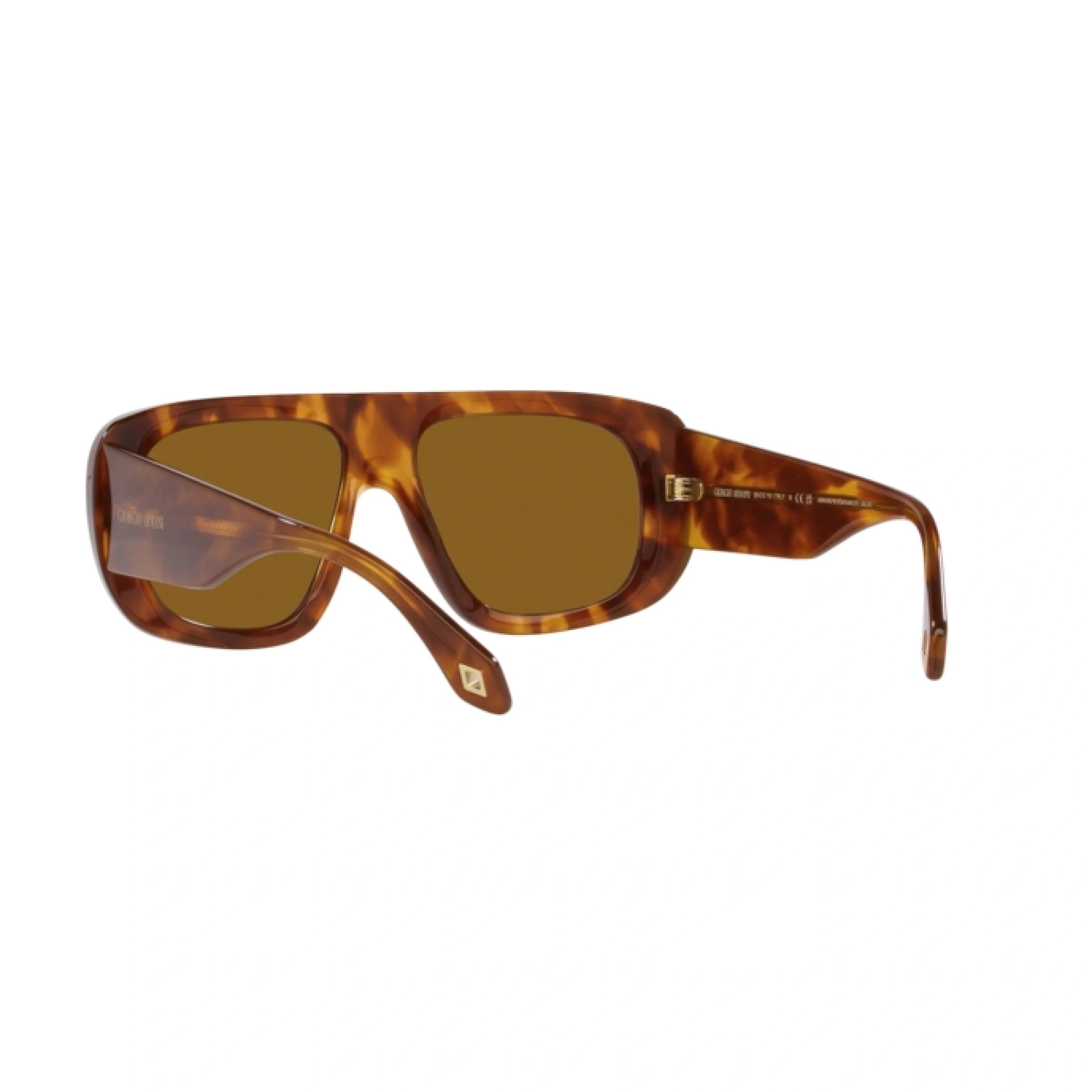 GIORGIO ARMANI AR 8183 - 598833 AVANA ROSSA | OCCHIALE DA SOLE UOMO | CALIBRO 56