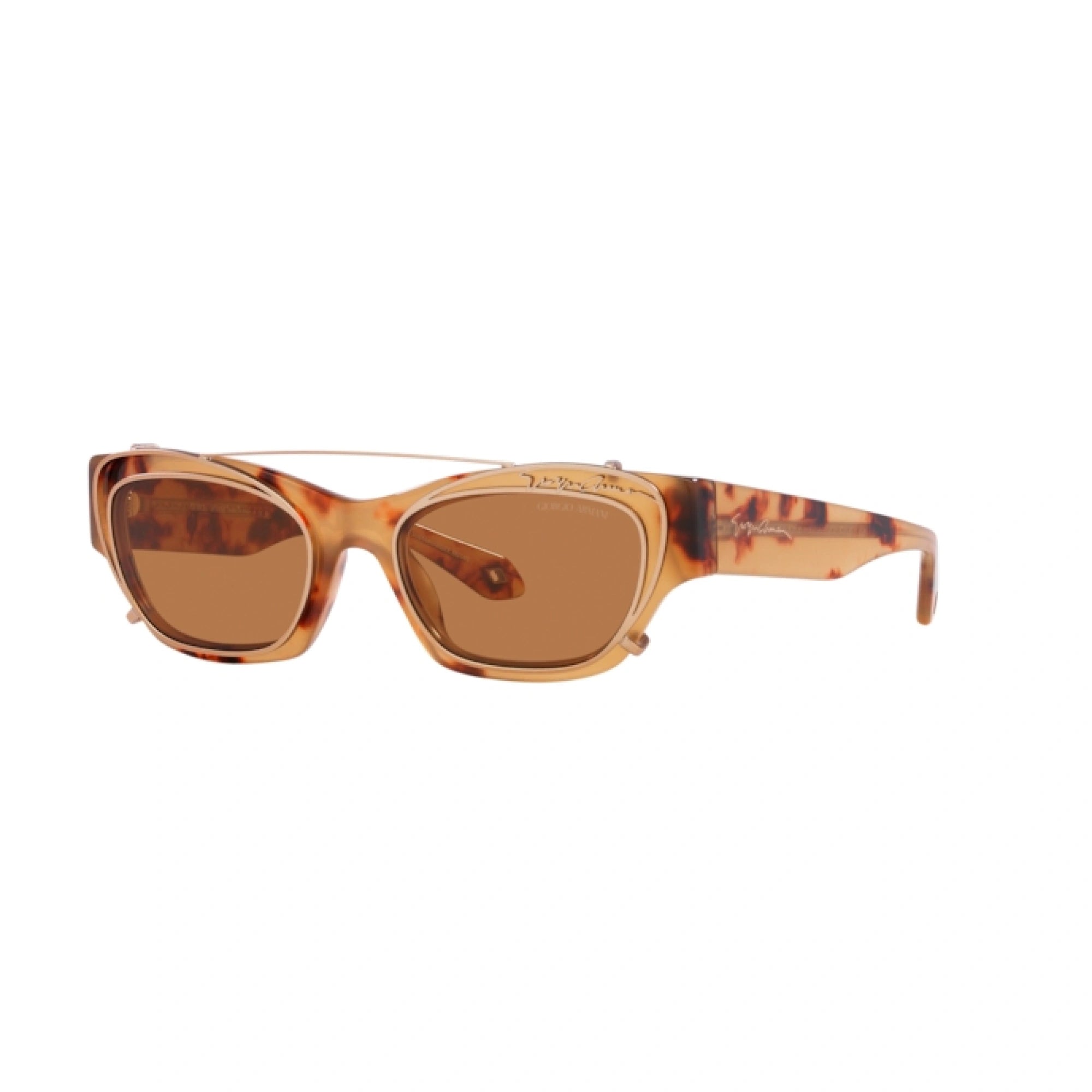 GIORGIO ARMANI AR 8185U - 59781W AVANA ARANCIONE | OCCHIALE DA SOLE DONNA | CALIBRO 50