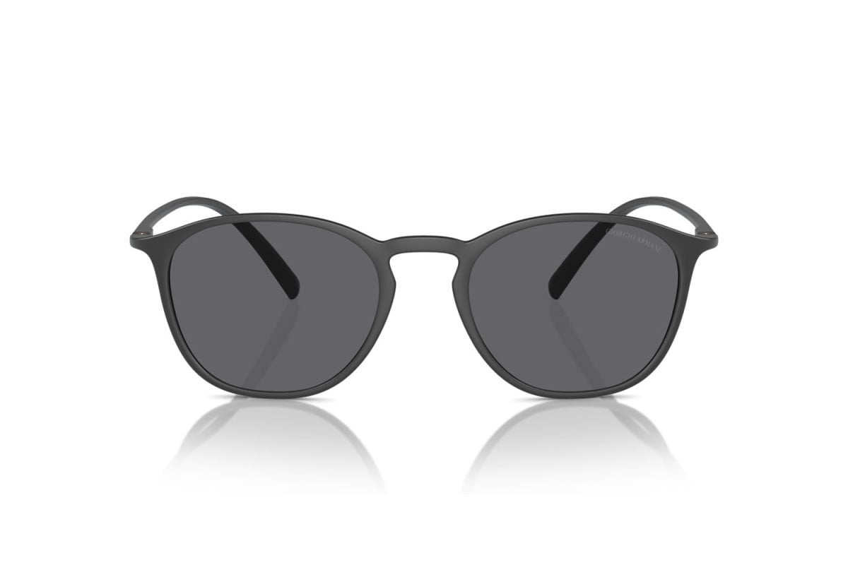 OCCHIALE DA SOLE UOMO | GIORGIO ARMANI AR 8186U - 506081 GRIGIO OPACO - CALIBRO 52