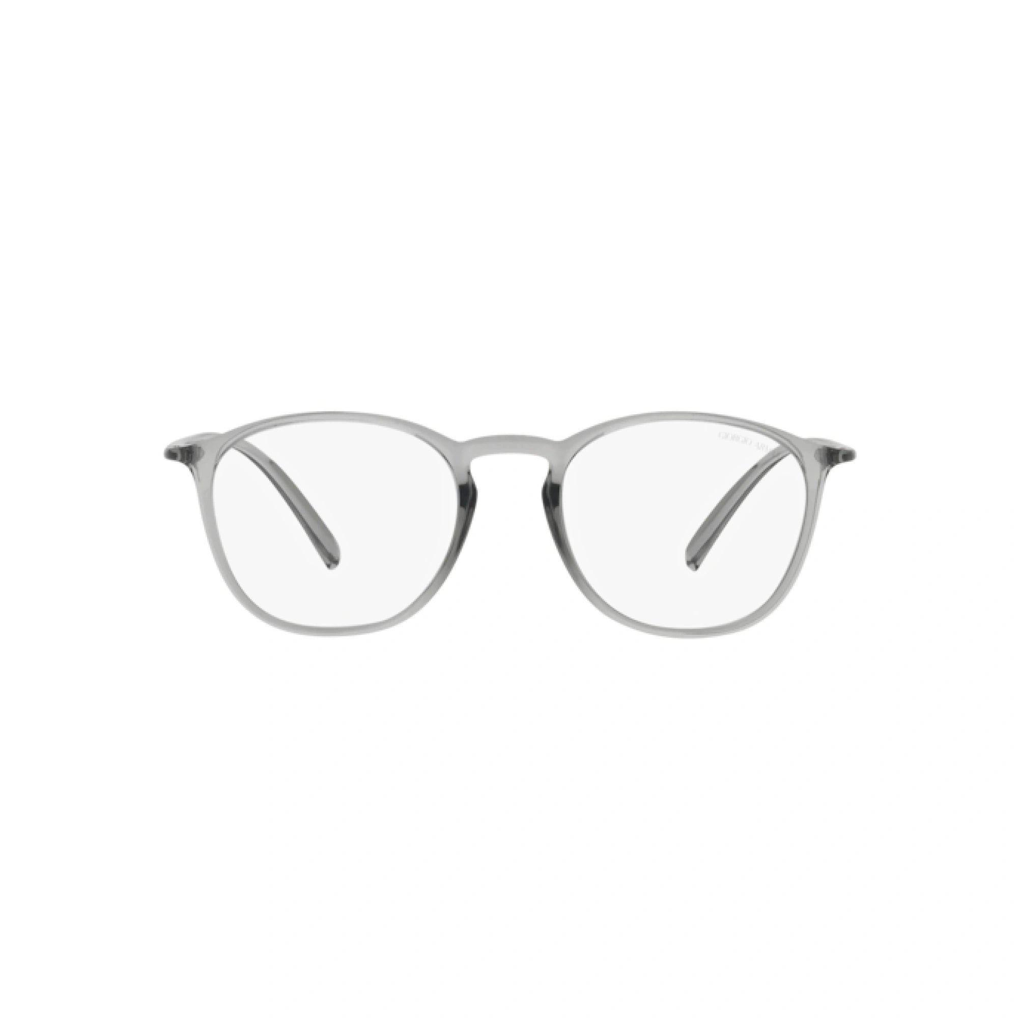 GIORGIO ARMANI AR 8186U - 5948M4 GRIGIO TRASPARENTE | OCCHIALE DA SOLE UOMO | CALIBRO 52