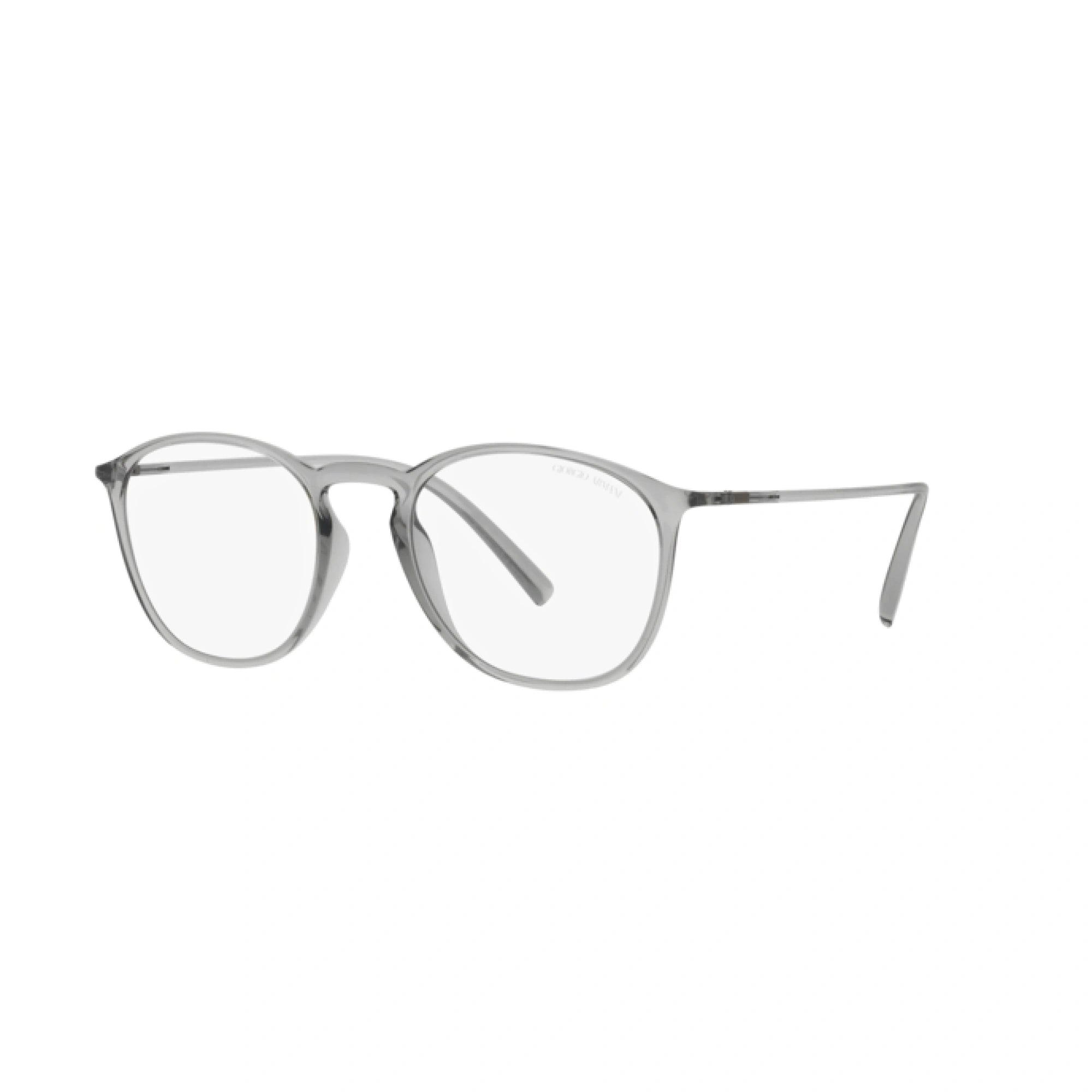 GIORGIO ARMANI AR 8186U - 5948M4 GRIGIO TRASPARENTE | OCCHIALE DA SOLE UOMO | CALIBRO 52