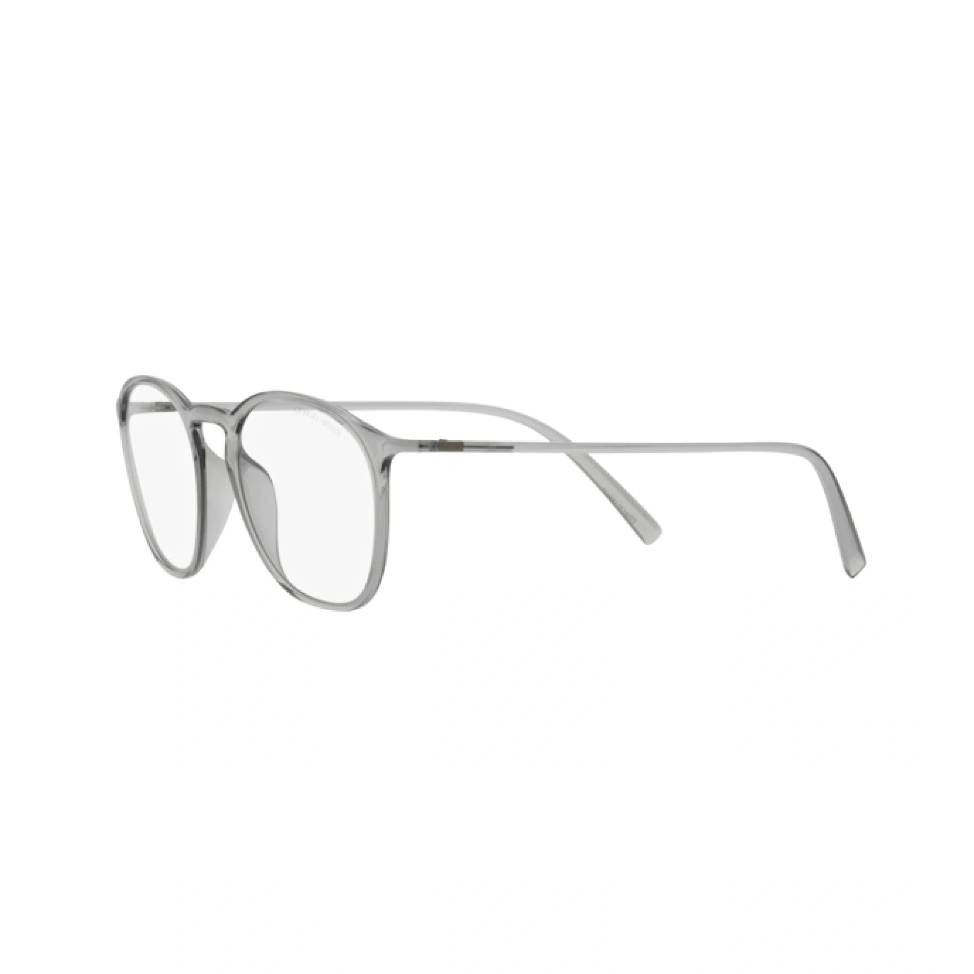 GIORGIO ARMANI AR 8186U - 5948M4 GRIGIO TRASPARENTE | OCCHIALE DA SOLE UOMO | CALIBRO 52