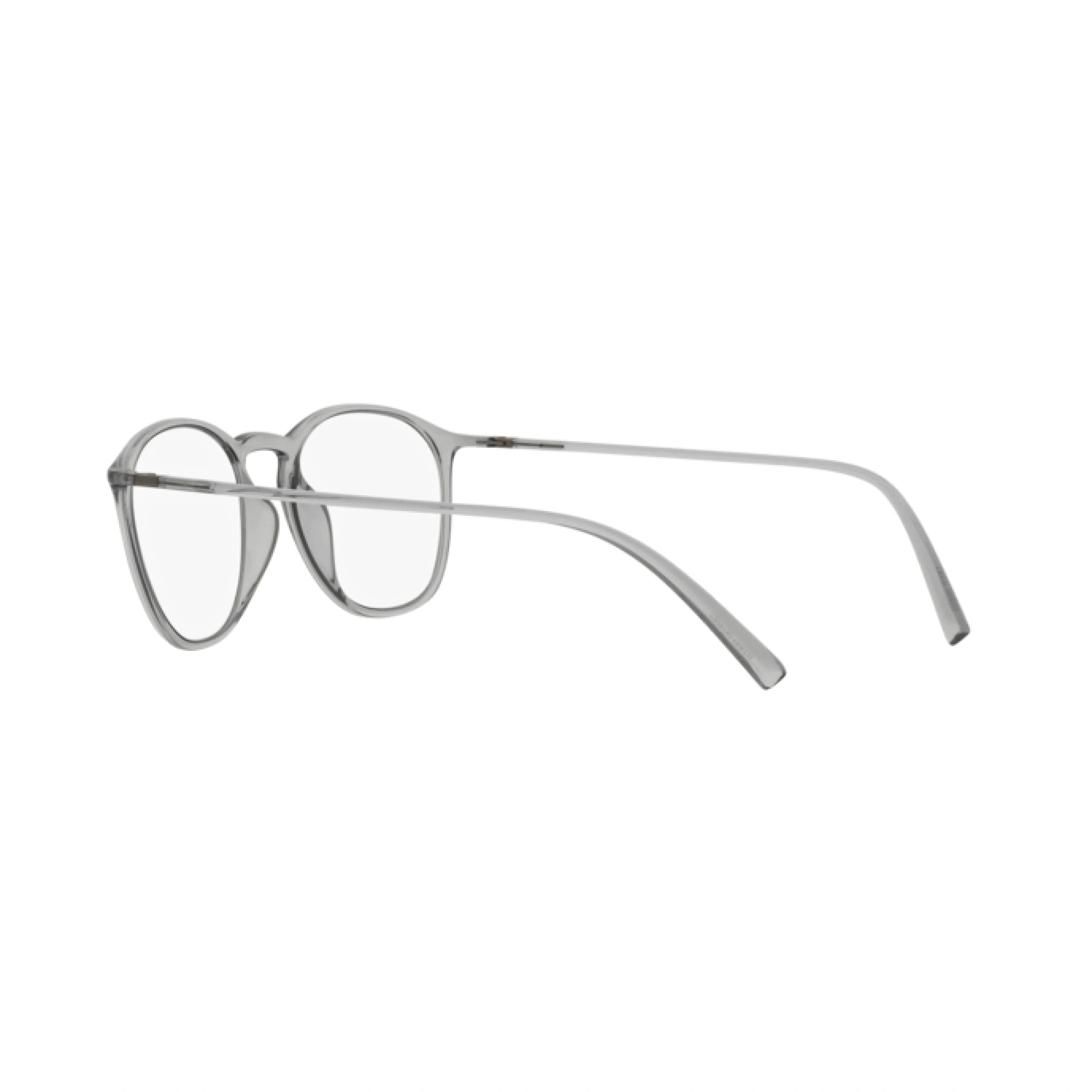 GIORGIO ARMANI AR 8186U - 5948M4 GRIGIO TRASPARENTE | OCCHIALE DA SOLE UOMO | CALIBRO 52