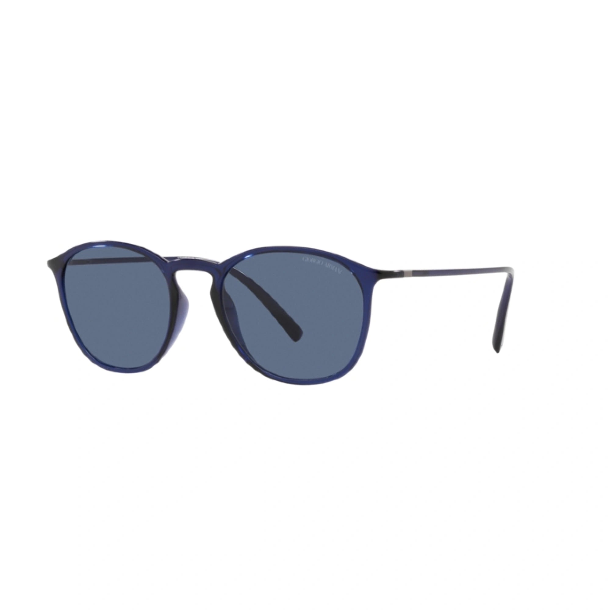 GIORGIO ARMANI AR 8186U - 600380 BLU TRASPARENTE | OCCHIALE DA SOLE UOMO | CALIBRO 52