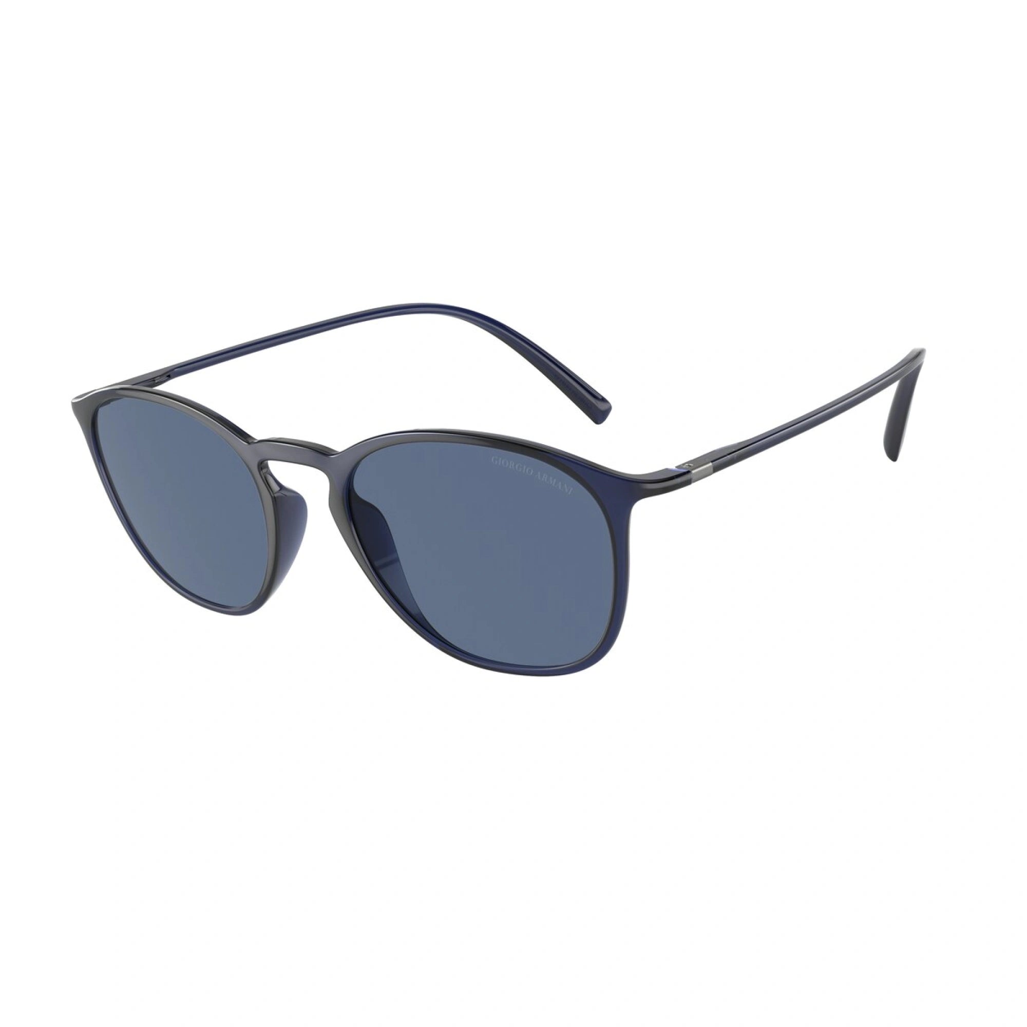 GIORGIO ARMANI AR 8186U - 600380 BLU TRASPARENTE | OCCHIALE DA SOLE UOMO | CALIBRO 52