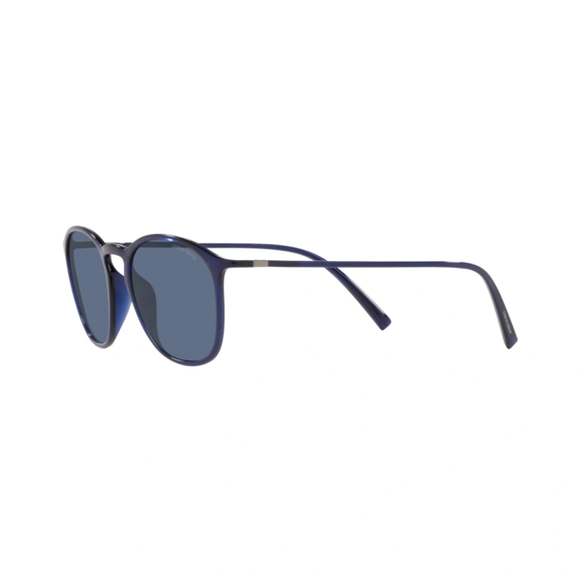 GIORGIO ARMANI AR 8186U - 600380 BLU TRASPARENTE | OCCHIALE DA SOLE UOMO | CALIBRO 52