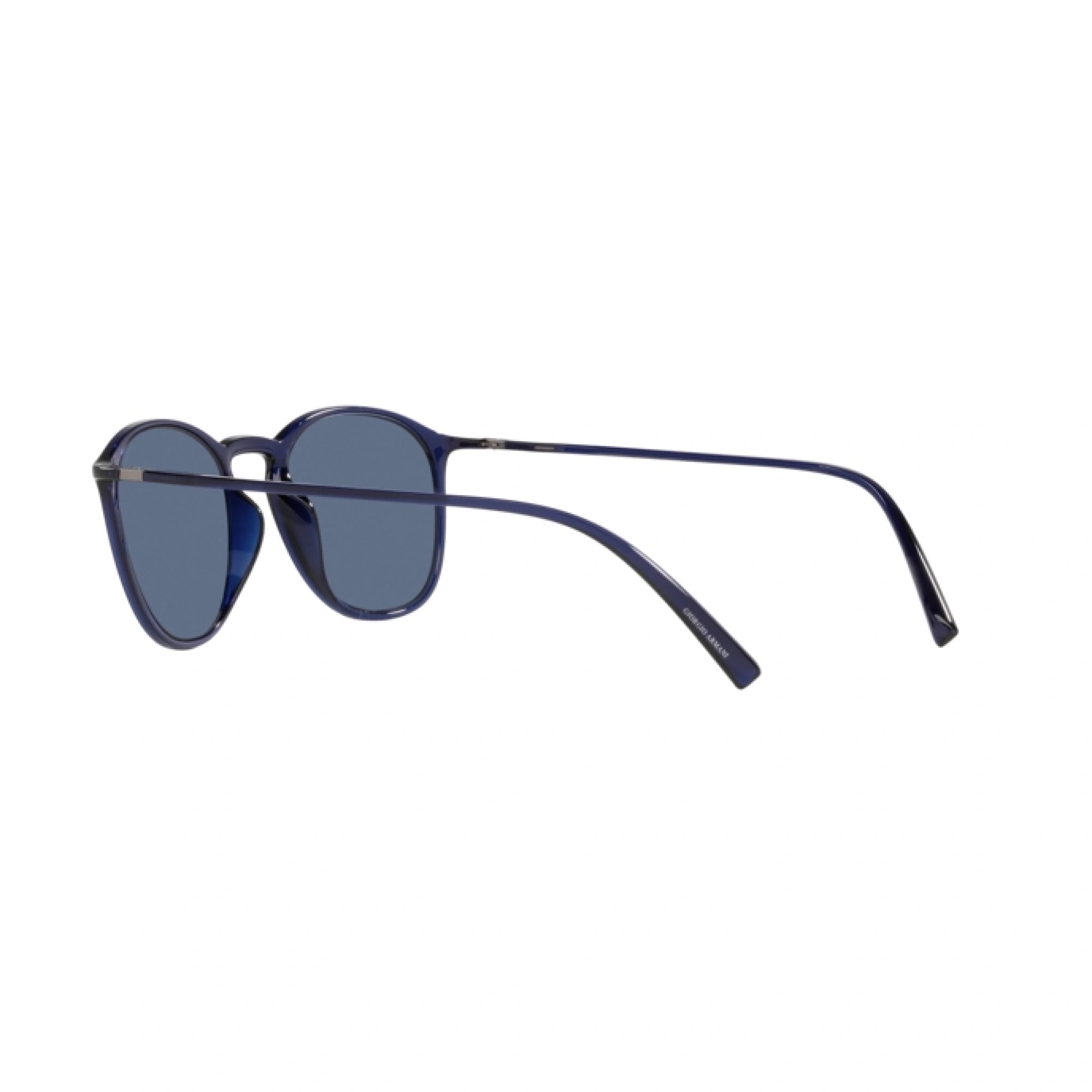 GIORGIO ARMANI AR 8186U - 600380 BLU TRASPARENTE | OCCHIALE DA SOLE UOMO | CALIBRO 52