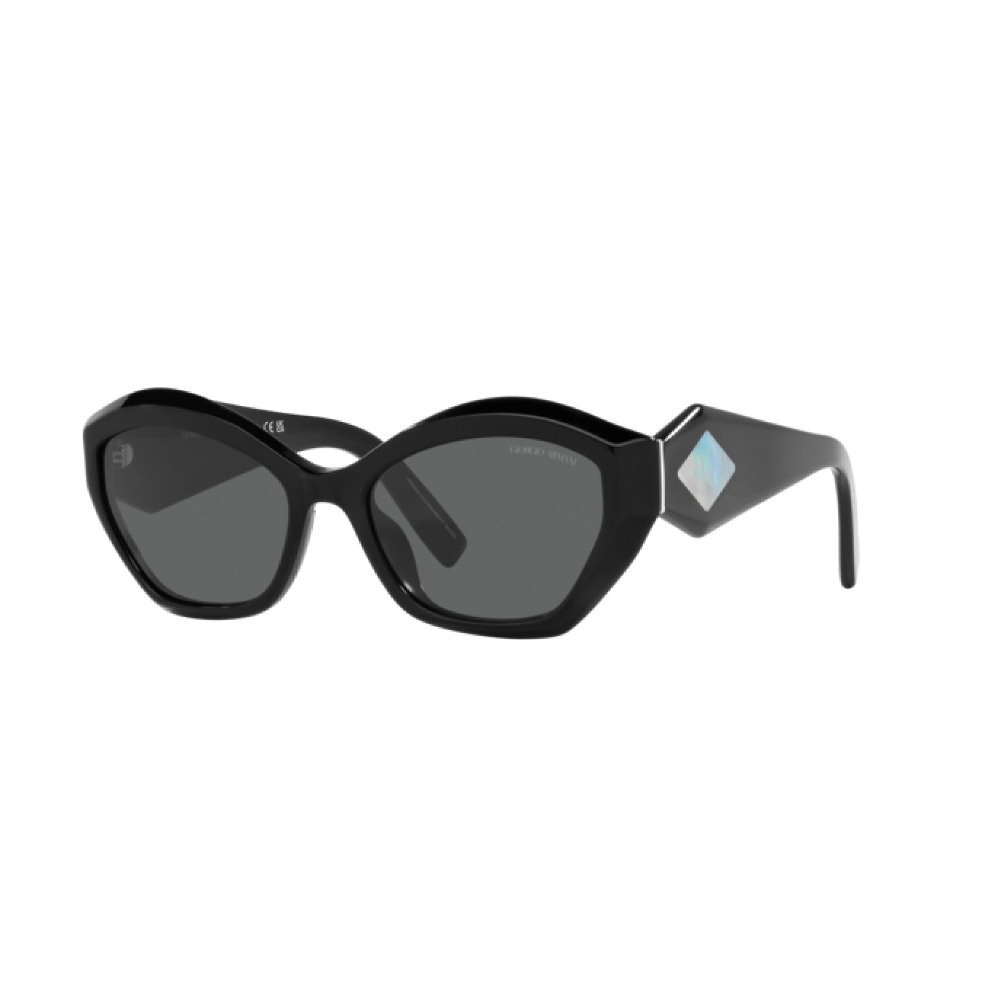 GIORGIO ARMANI AR 8187U - 5875B1 NERO | OCCHIALE DA SOLE DONNA | CALIBRO 54