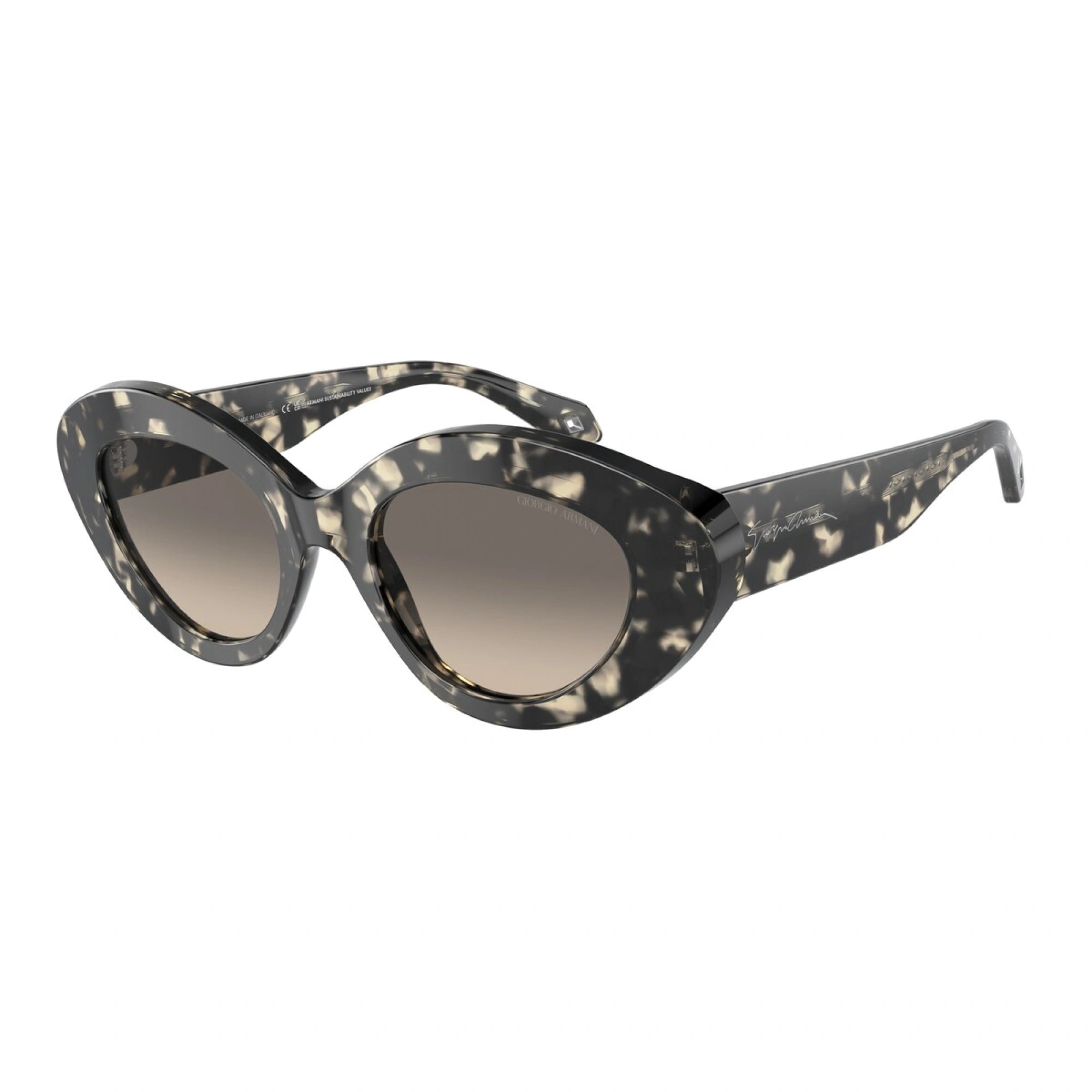 GIORGIO ARMANI AR 8188 - 587332 AVANA GRIGIO | OCCHIALE DA SOLE DONNA | CALIBRO 50