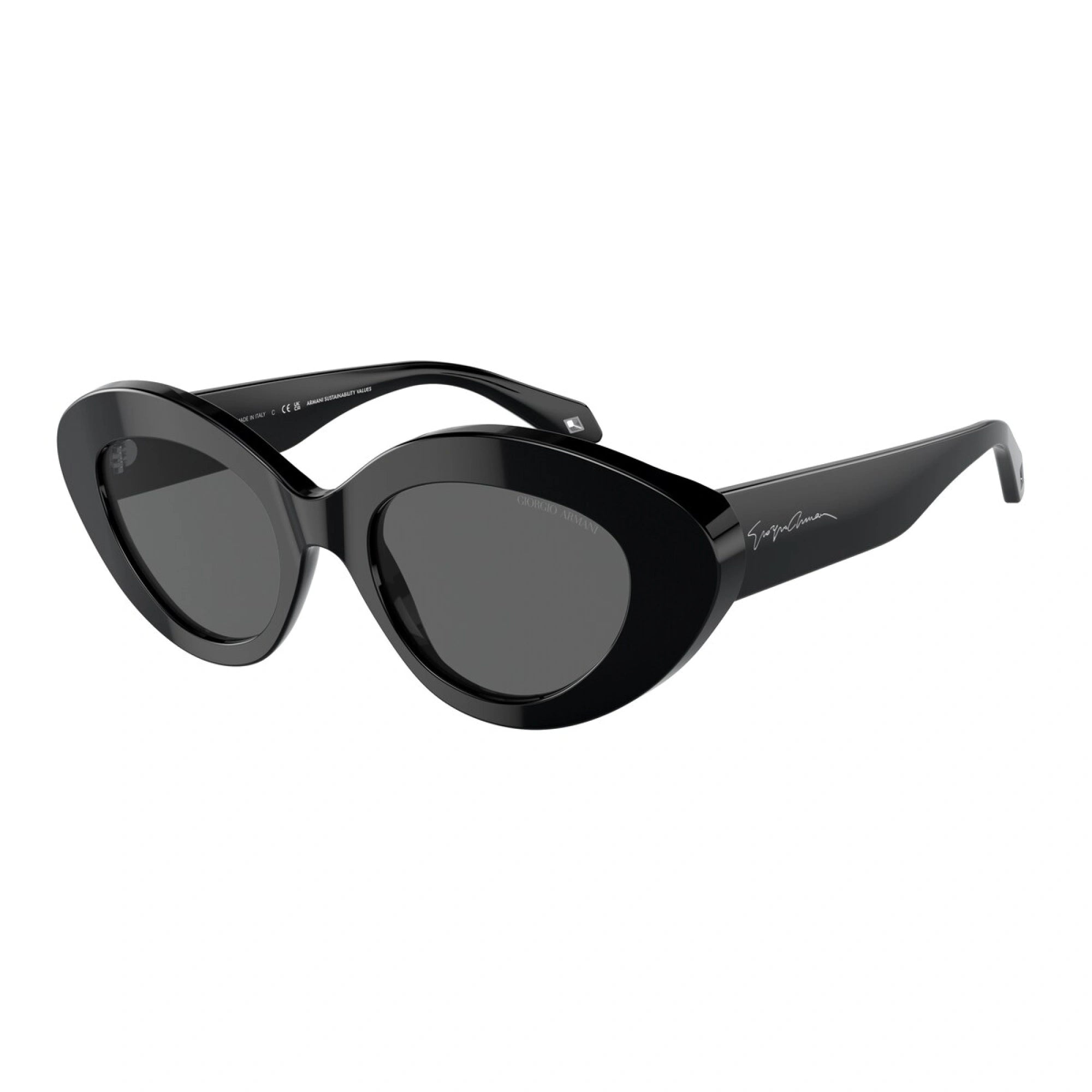 GIORGIO ARMANI AR 8188 - 5875B1 NERO | OCCHIALE DA SOLE DONNA | CALIBRO 50