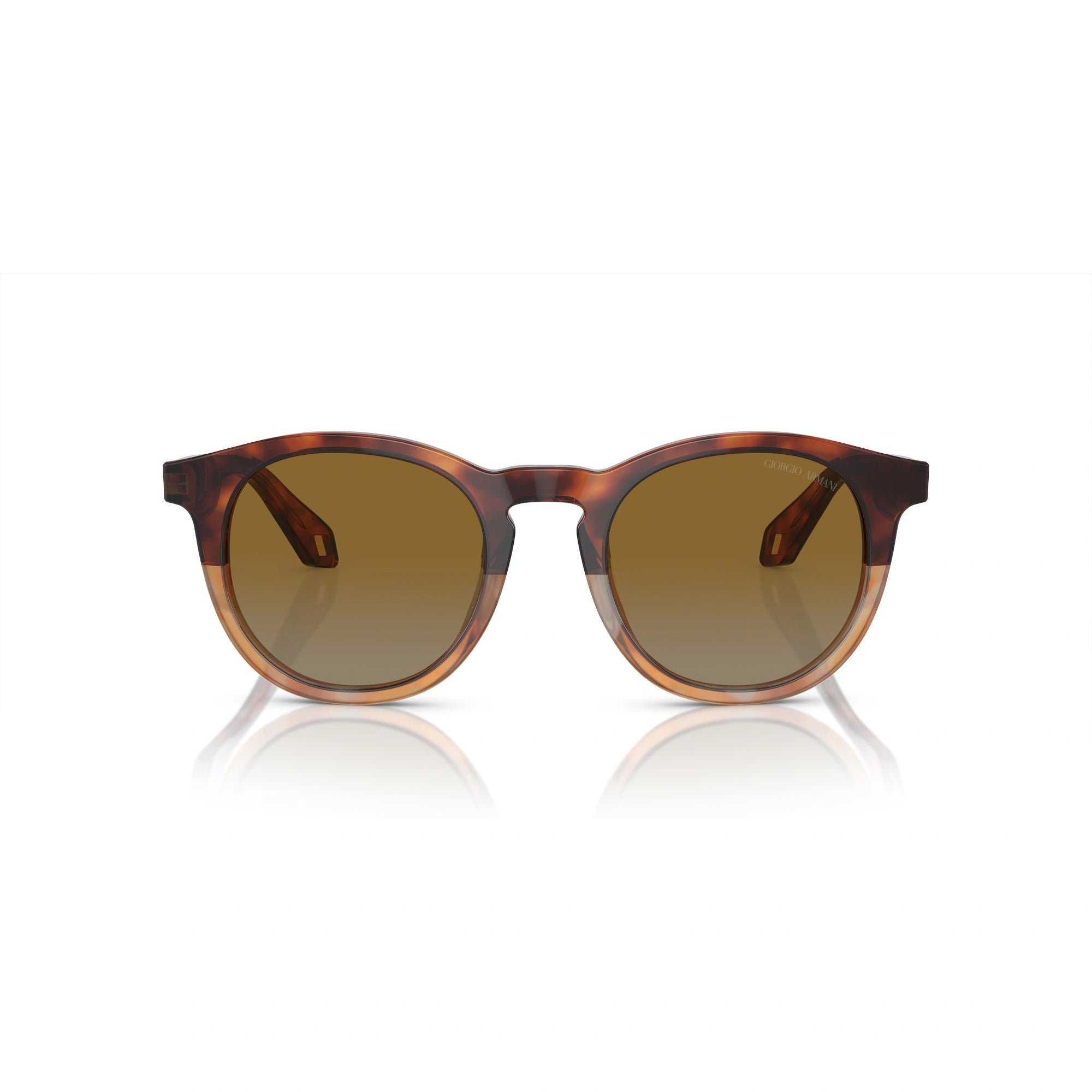 GIORGIO ARMANI AR 8192 - 6034B2 AVANA ROSSO/AVANA MIELE | OCCHIALE DA SOLE UOMO | CALIBRO 50