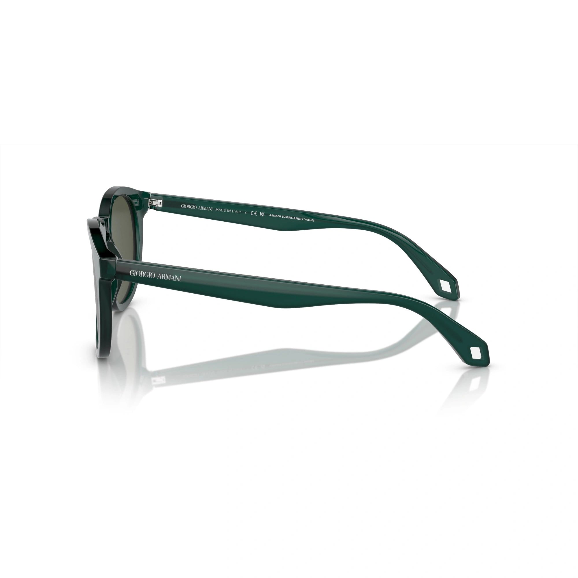 GIORGIO ARMANI AR 8192 - 604431 VERDE OPALINO | OCCHIALE DA SOLE UOMO | CALIBRO 50