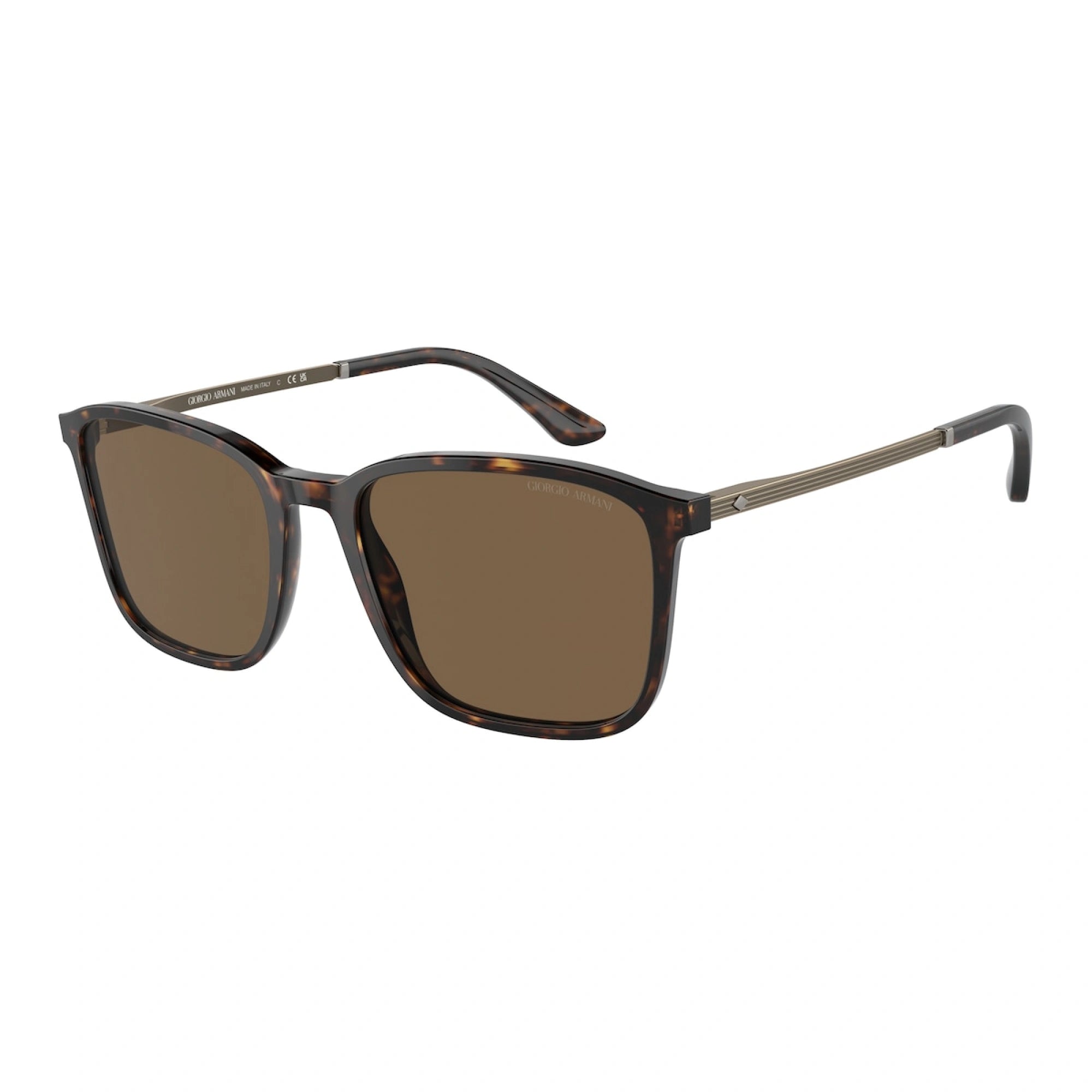 GIORGIO ARMANI AR 8197 - 502673 L'AVANA | OCCHIALE DA SOLE UOMO | CALIBRO 55
