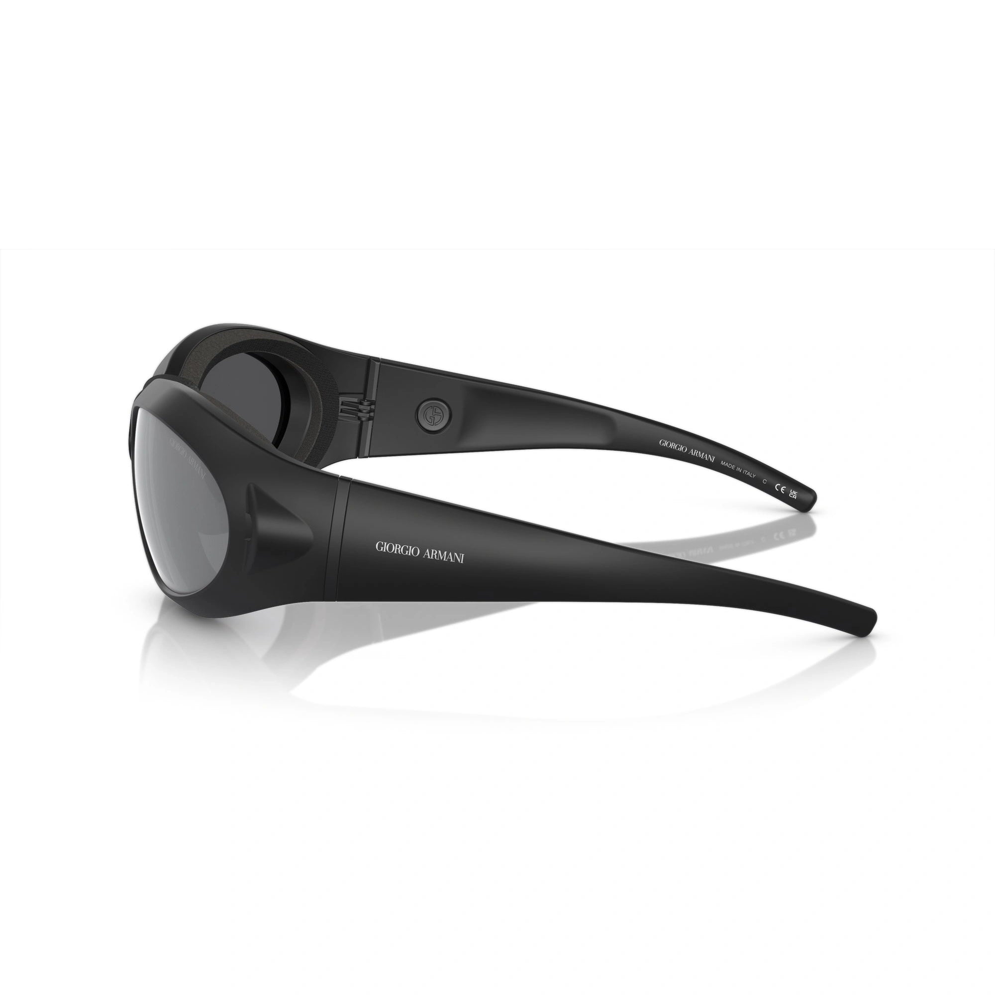 GIORGIO ARMANI AR 8201Q - 50426G NERO OPACO | OCCHIALE DA SOLE UOMO | CALIBRO 61