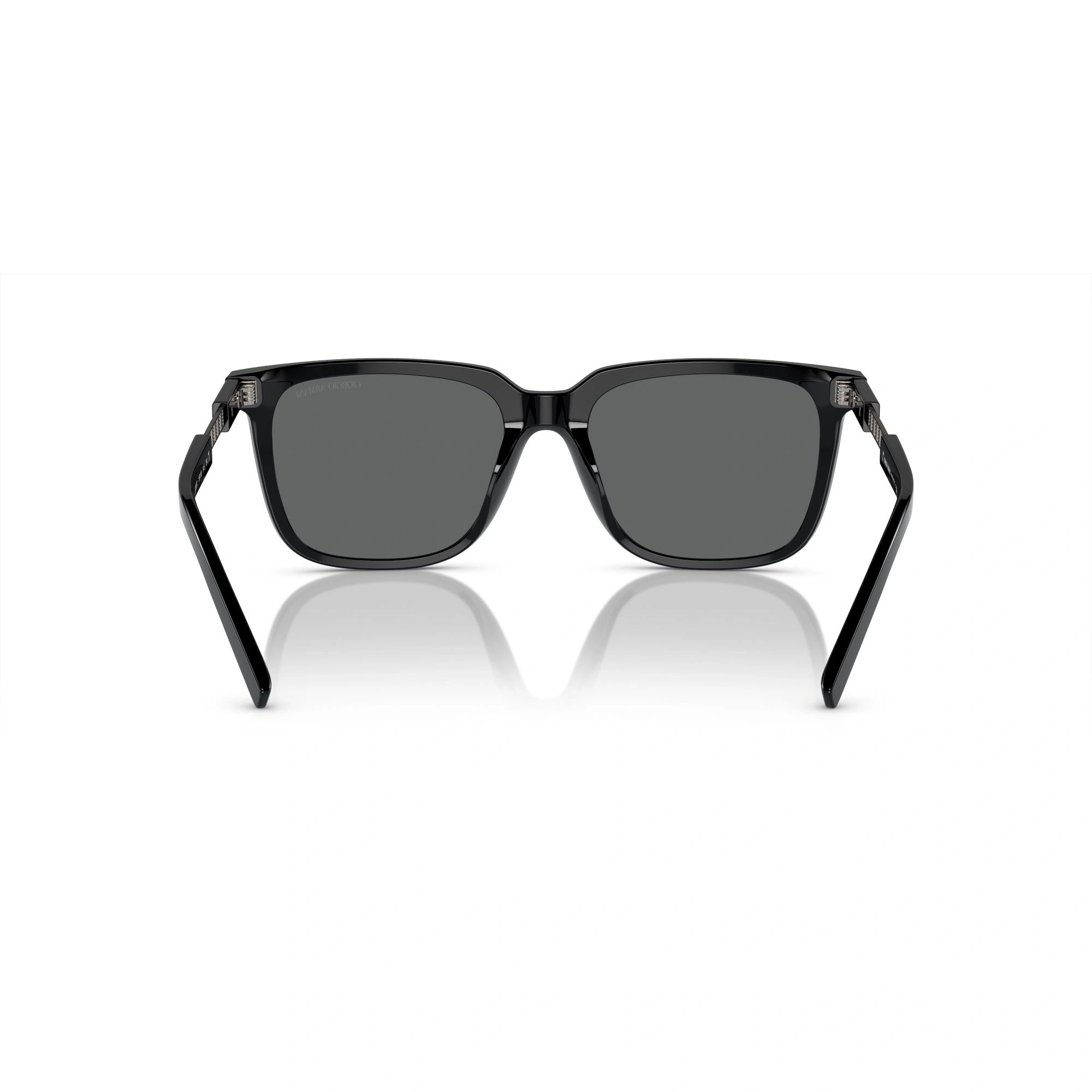 GIORGIO ARMANI AR 8202U - 587587 NERO | OCCHIALE DA SOLE UOMO | CALIBRO 55