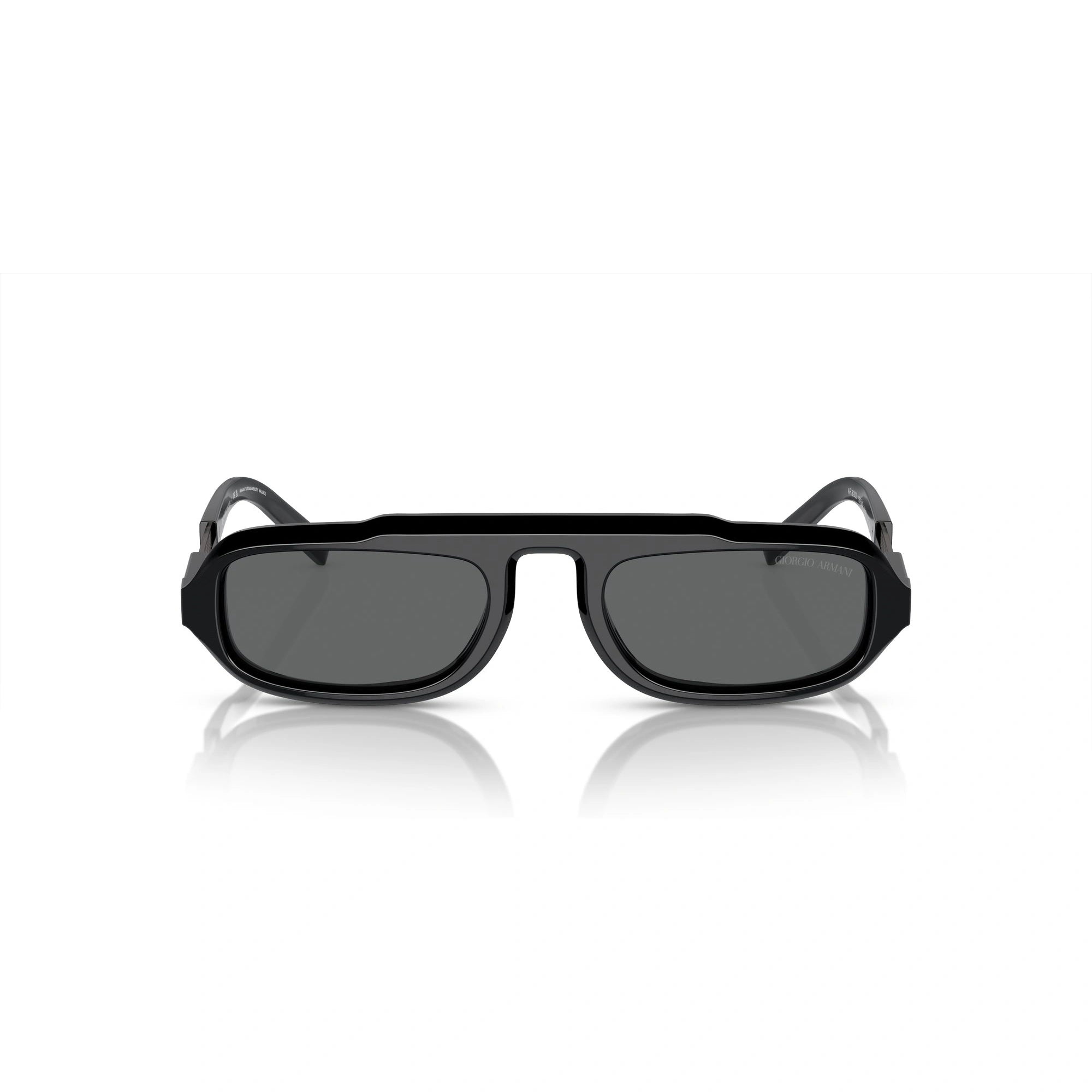GIORGIO ARMANI AR 8203 - 587587 NERO | OCCHIALE DA SOLE UOMO | CALIBRO 51