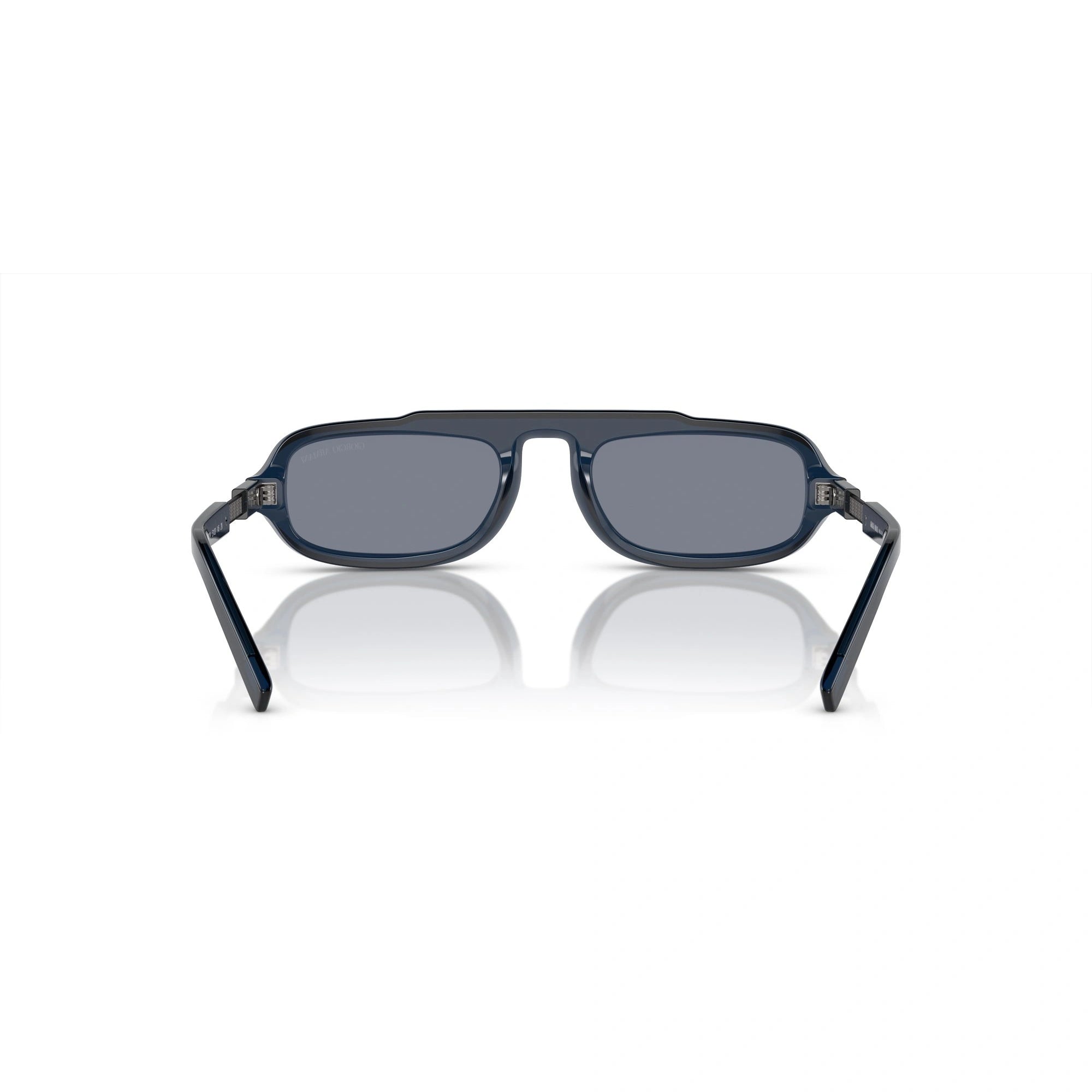 GIORGIO ARMANI AR 8203 - 604719 BLU TRASPARENTE | OCCHIALE DA SOLE UOMO | CALIBRO 51