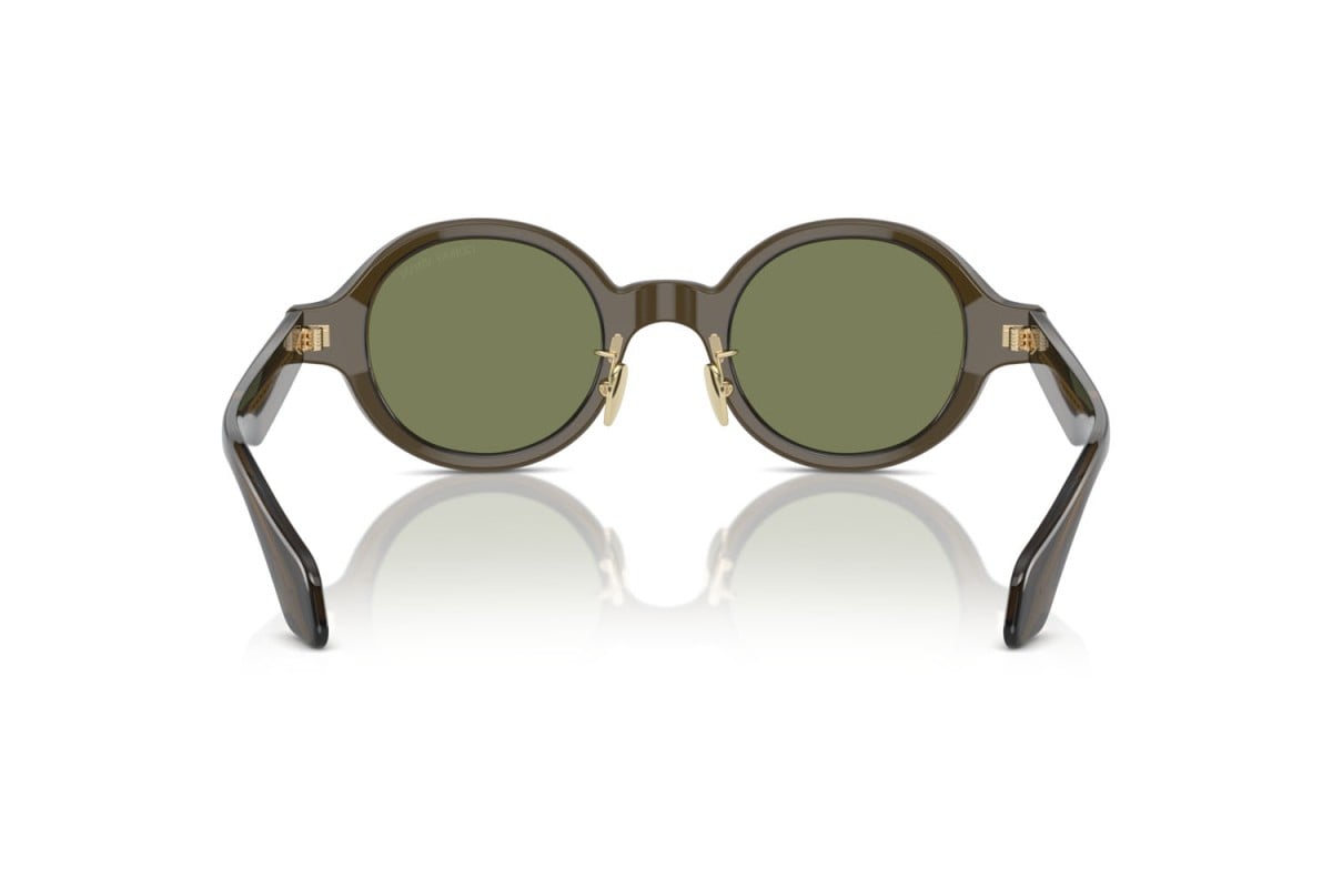OCCHIALE DA SOLE UOMO | GIORGIO ARMANI AR 8205 - 60612A VERDE TRASPARENTE - CALIBRO 46