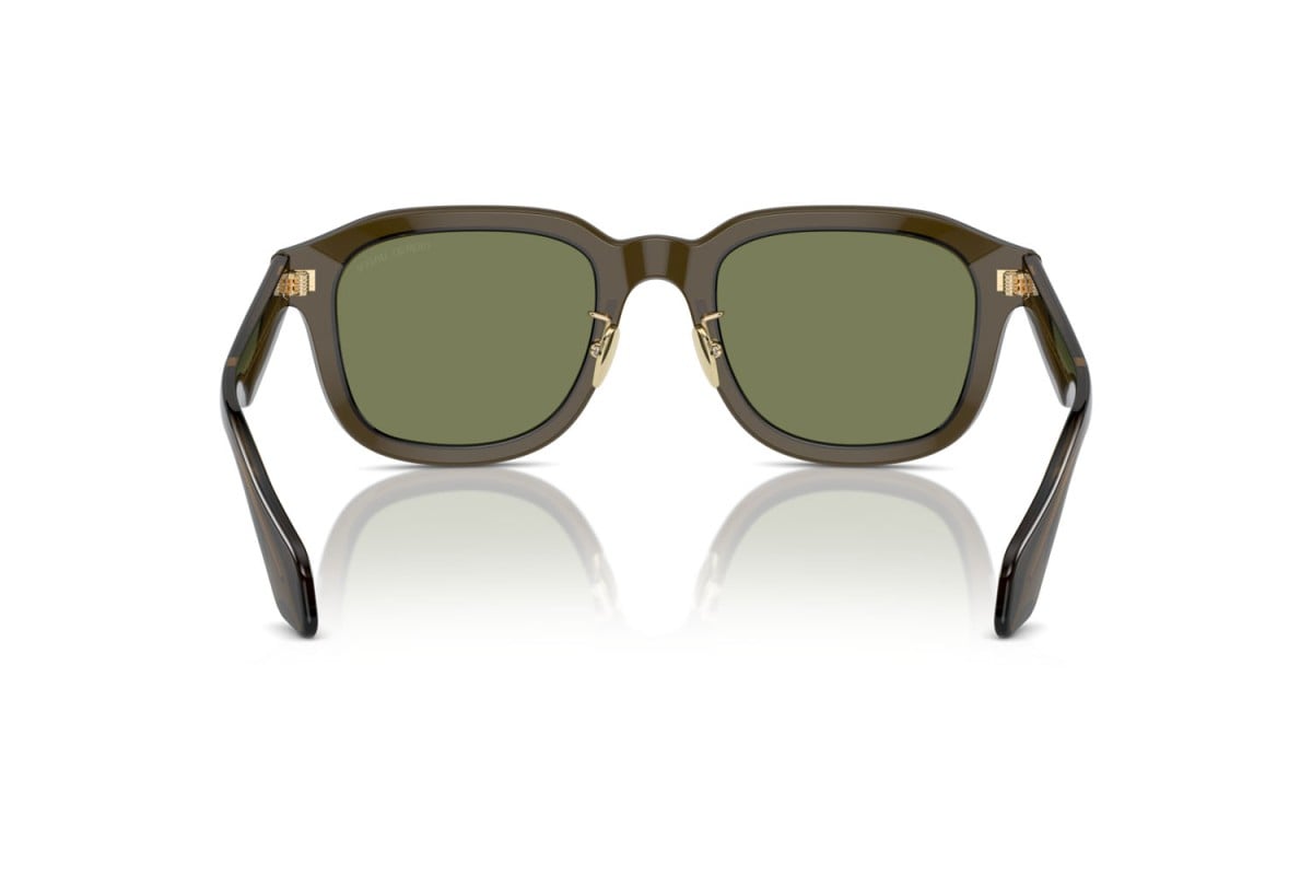 OCCHIALE DA SOLE UOMO | GIORGIO ARMANI AR 8206 - 60612A VERDE TRASPARENTE - CALIBRO 51