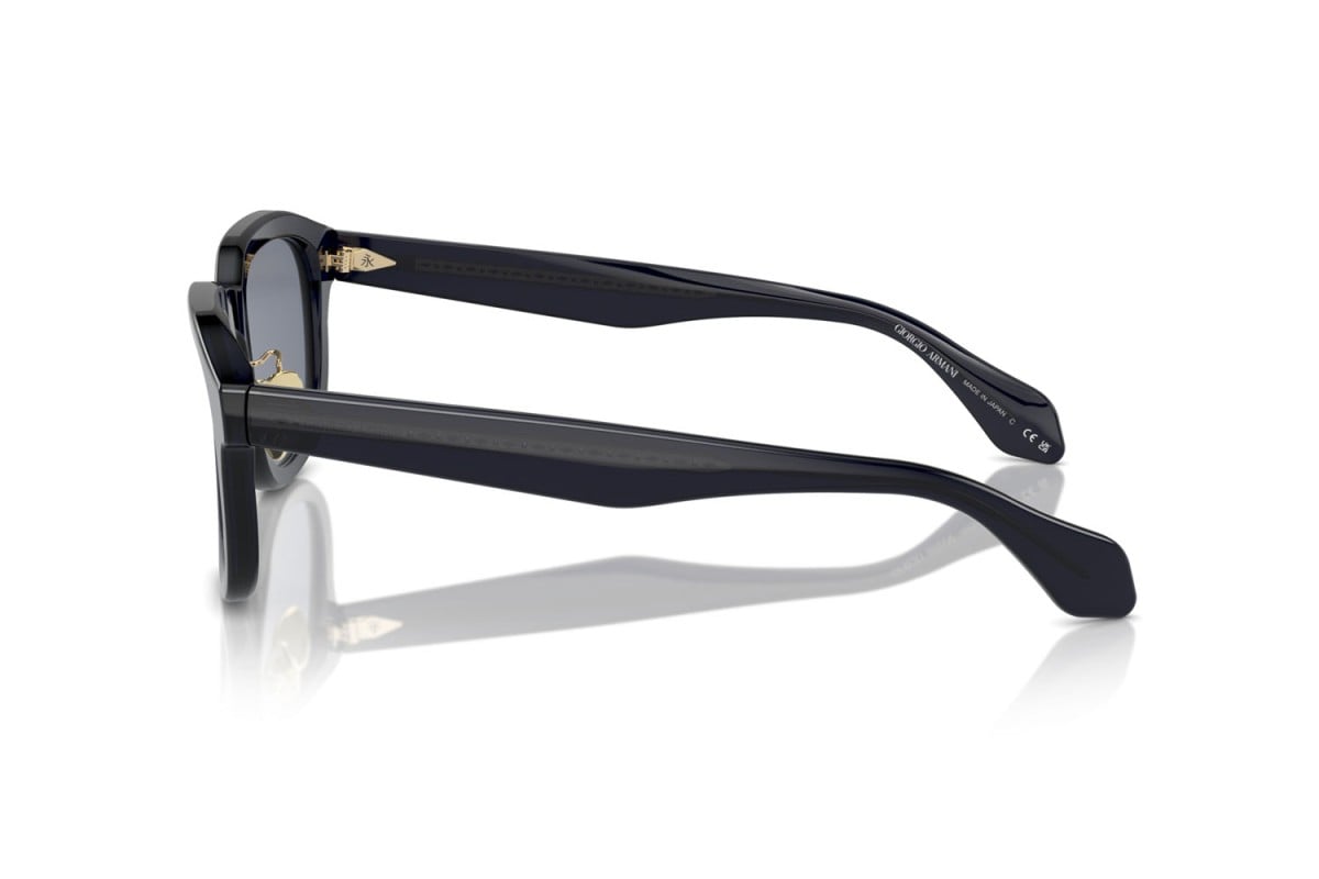 OCCHIALE DA SOLE UOMO | GIORGIO ARMANI AR 8206 - 606419 BLU TRASPARENTE - CALIBRO 51