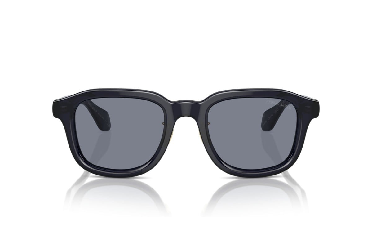OCCHIALE DA SOLE UOMO | GIORGIO ARMANI AR 8206 - 606419 BLU TRASPARENTE - CALIBRO 51