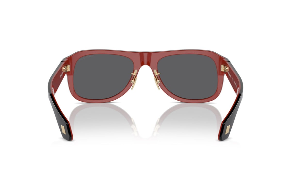 OCCHIALE DA SOLE UOMO | GIORGIO ARMANI AR 8209 - 6069B1 INTERNO NERO/ROSSO - CALIBRO 54