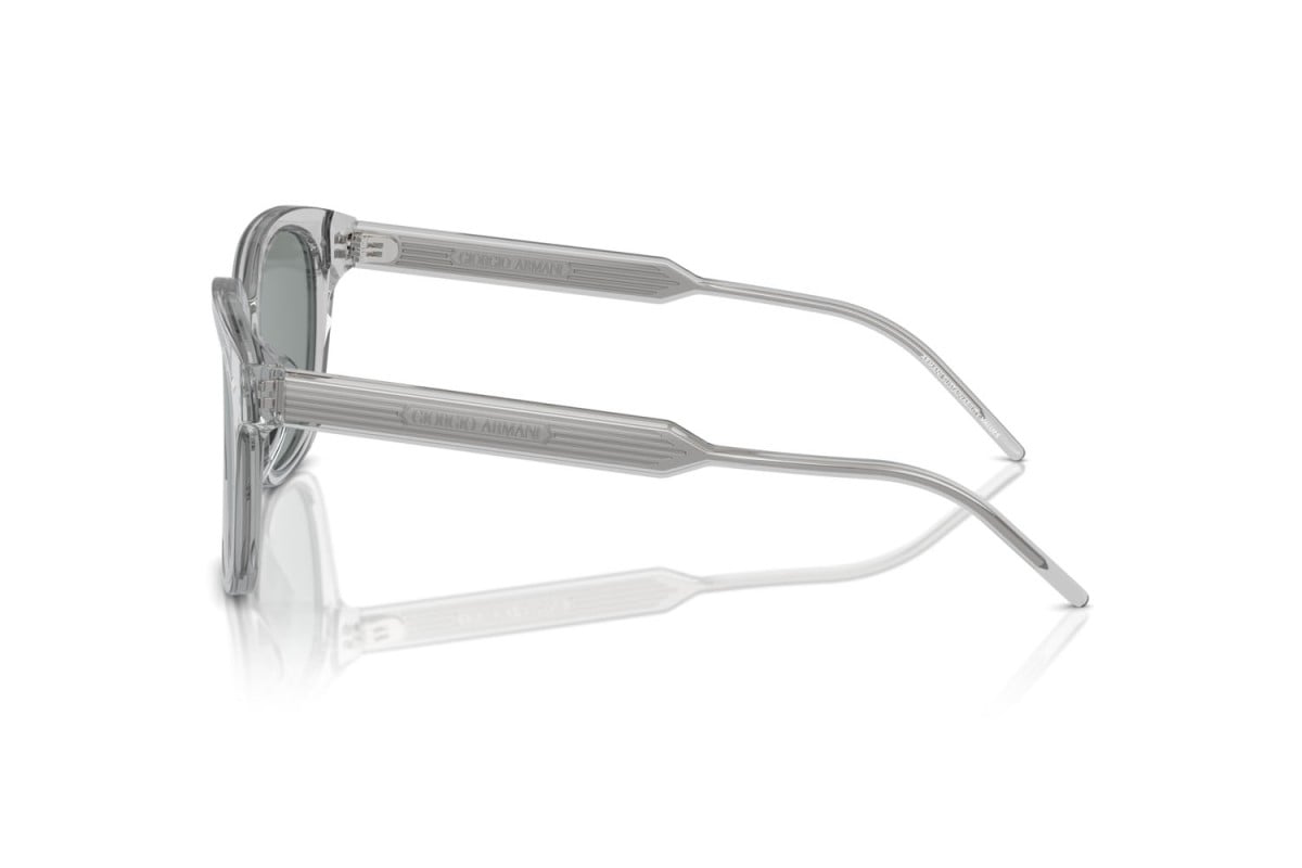 OCCHIALE DA SOLE DONNA | GIORGIO ARMANI AR 8210U - 608056 GRIGIO TRASPARENTE - CALIBRO 52