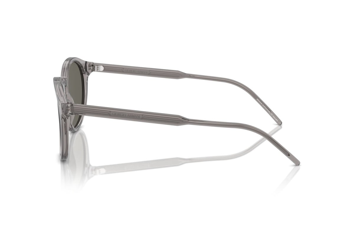 OCCHIALE DA SOLE UOMO | GIORGIO ARMANI AR 8211 - 6070R5 GRIGIO TRASPARENTE - CALIBRO 52