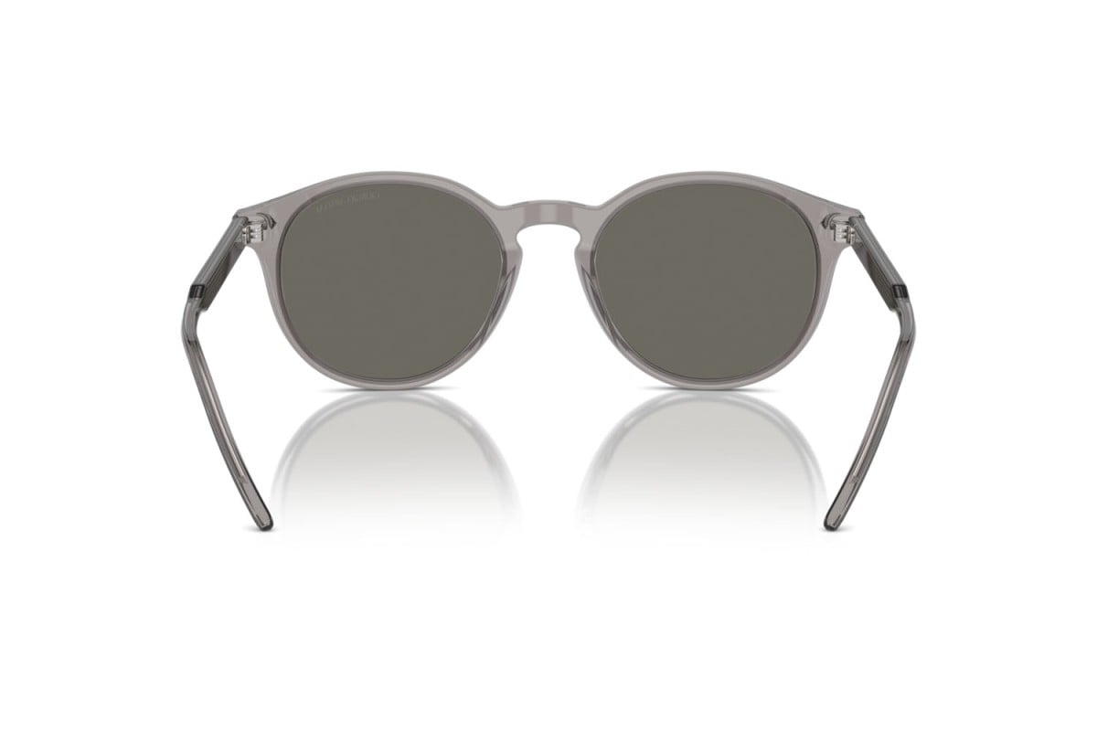 OCCHIALE DA SOLE UOMO | GIORGIO ARMANI AR 8211 - 6070R5 GRIGIO TRASPARENTE - CALIBRO 52