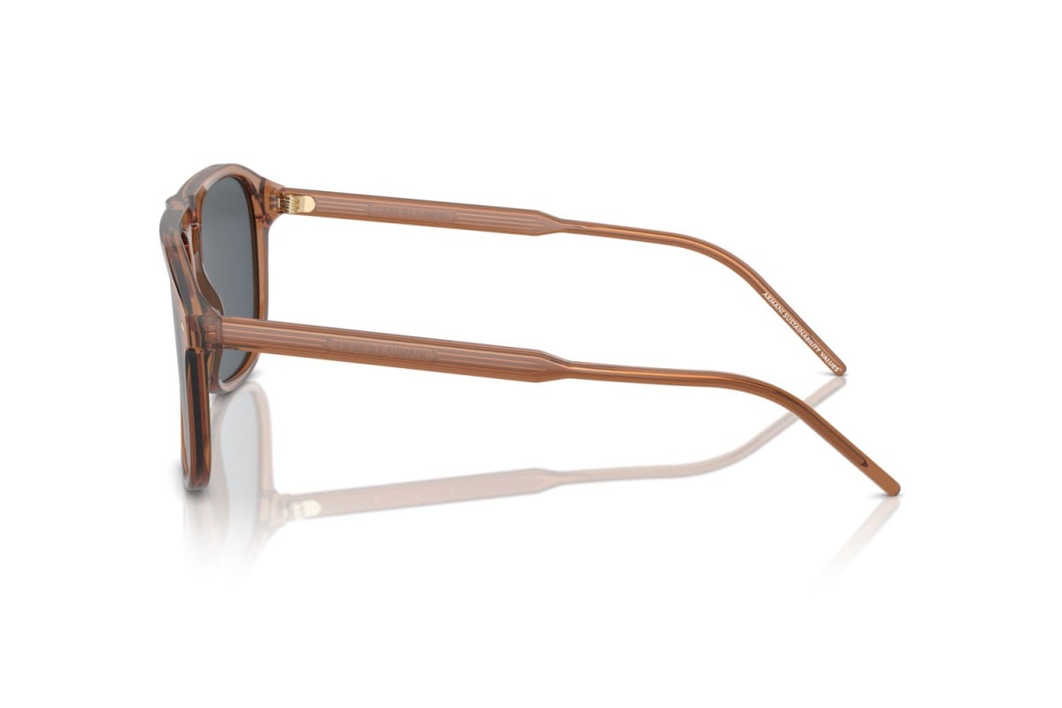 OCCHIALE DA SOLE UOMO | GIORGIO ARMANI AR 8212 - 5932R5 MARRONE TRASPARENTE - CALIBRO 58