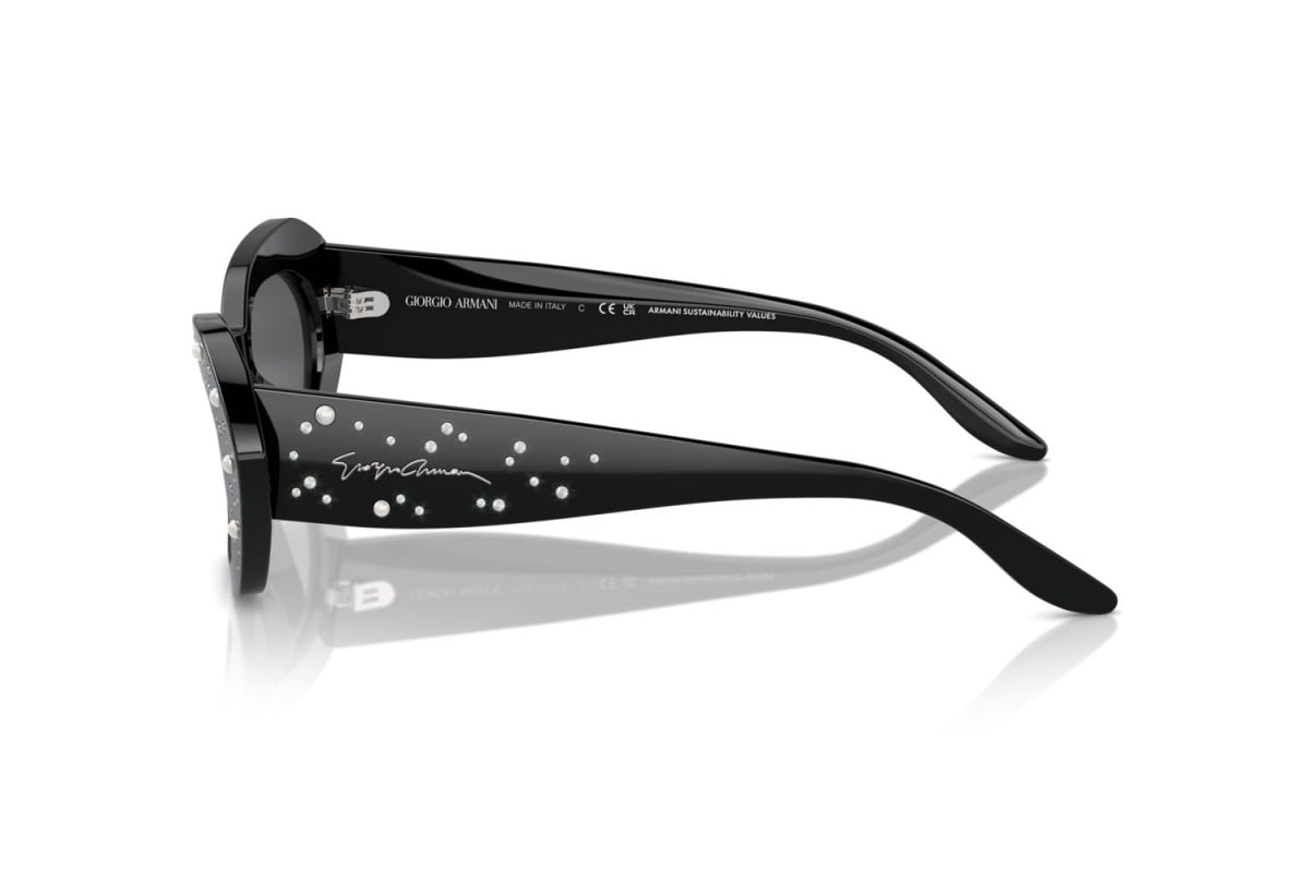OCCHIALE DA SOLE DONNA | GIORGIO ARMANI AR 8213BU - 5001B1 NERO - CALIBRO 50