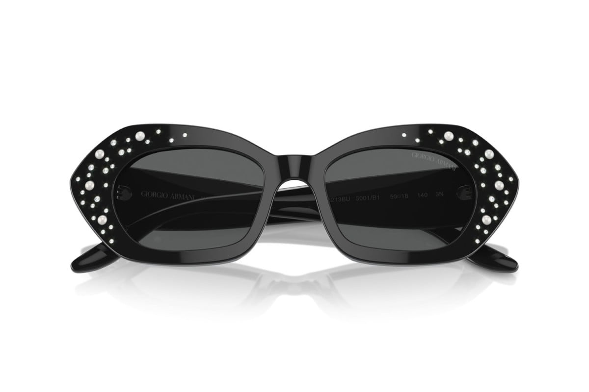 OCCHIALE DA SOLE DONNA | GIORGIO ARMANI AR 8213BU - 5001B1 NERO - CALIBRO 50