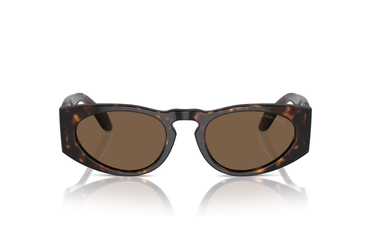 OCCHIALE DA SOLE UOMO | GIORGIO ARMANI AR 8216 - 612473 L'AVANA - CALIBRO 51