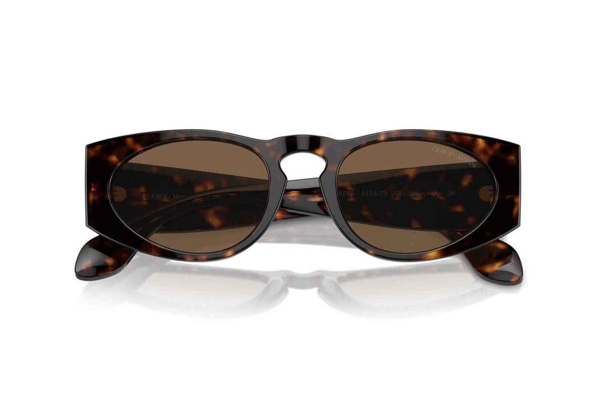 OCCHIALE DA SOLE UOMO | GIORGIO ARMANI AR 8216 - 612473 L'AVANA - CALIBRO 51