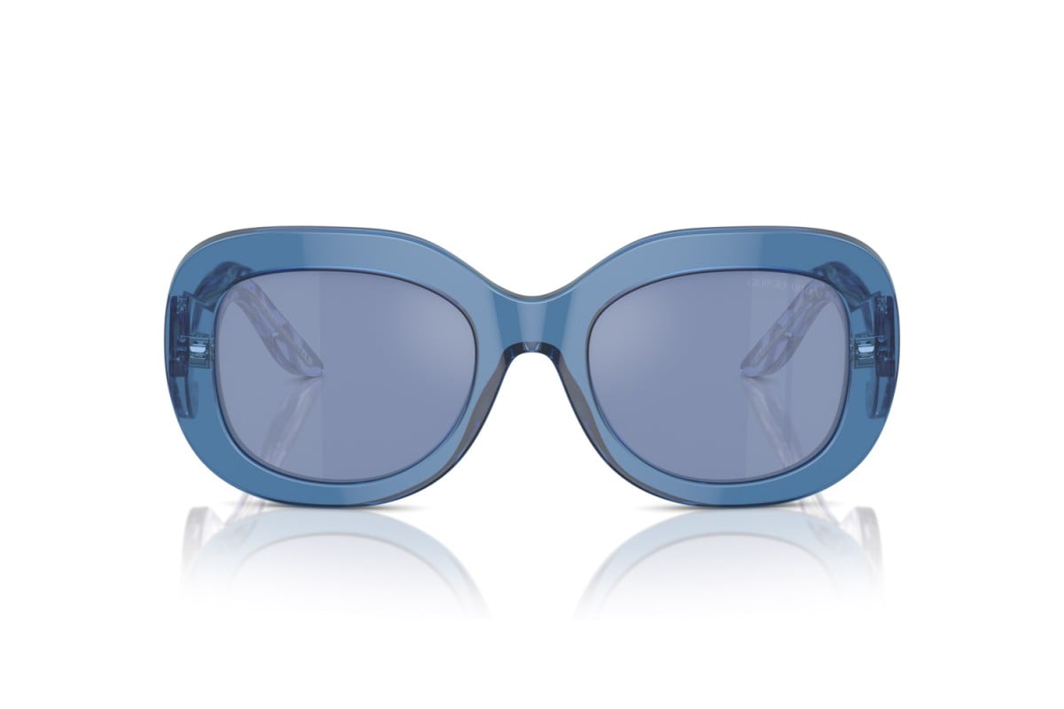 OCCHIALE DA SOLE DONNA | GIORGIO ARMANI AR 8217 - 61531U BLU TRASPARENTE - CALIBRO 51