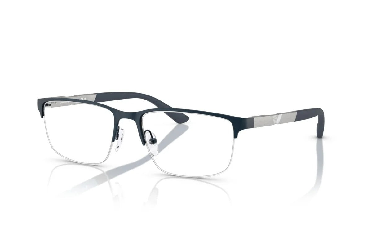 EMPORIO ARMANI - 3042 BLU OPACO | OCCHIALE DA VISTA UOMO - EA 1164 CALIBRO 54