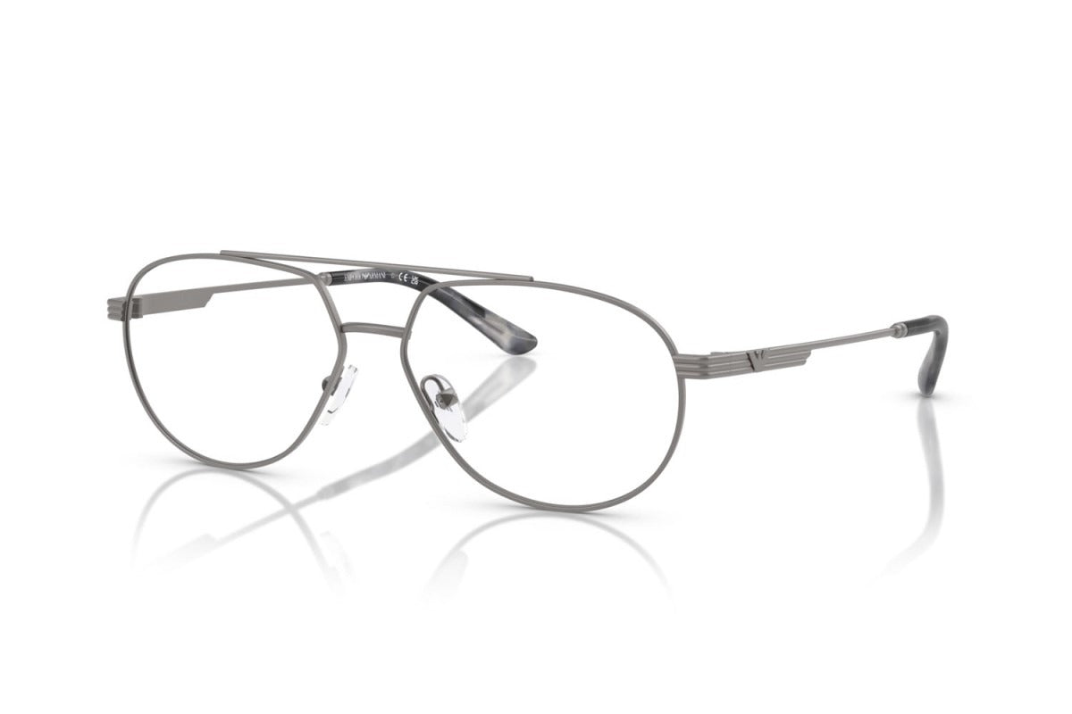 EMPORIO ARMANI - 3003 CANNA DI FUCILE OPACA | OCCHIALE DA VISTA UOMO - EA 1165 CALIBRO 54