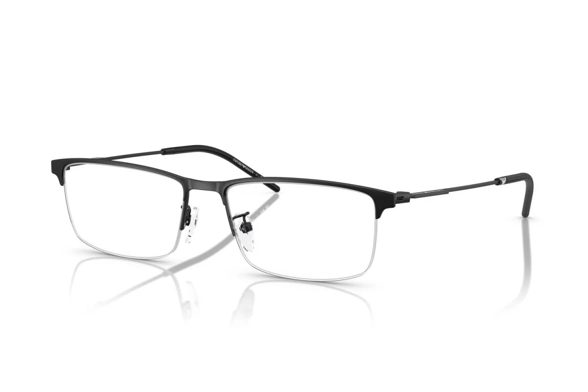 EMPORIO ARMANI - 3001 NERO OPACO | OCCHIALE DA VISTA UOMO - EA 1168D CALIBRO 56