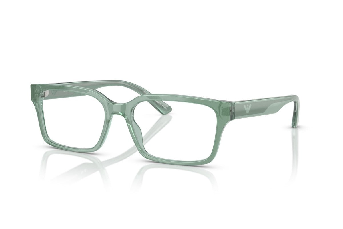 EMPORIO ARMANI - 6176 VERDE CANGIANTE | OCCHIALE DA VISTA UOMO - EA 3244 CALIBRO 55