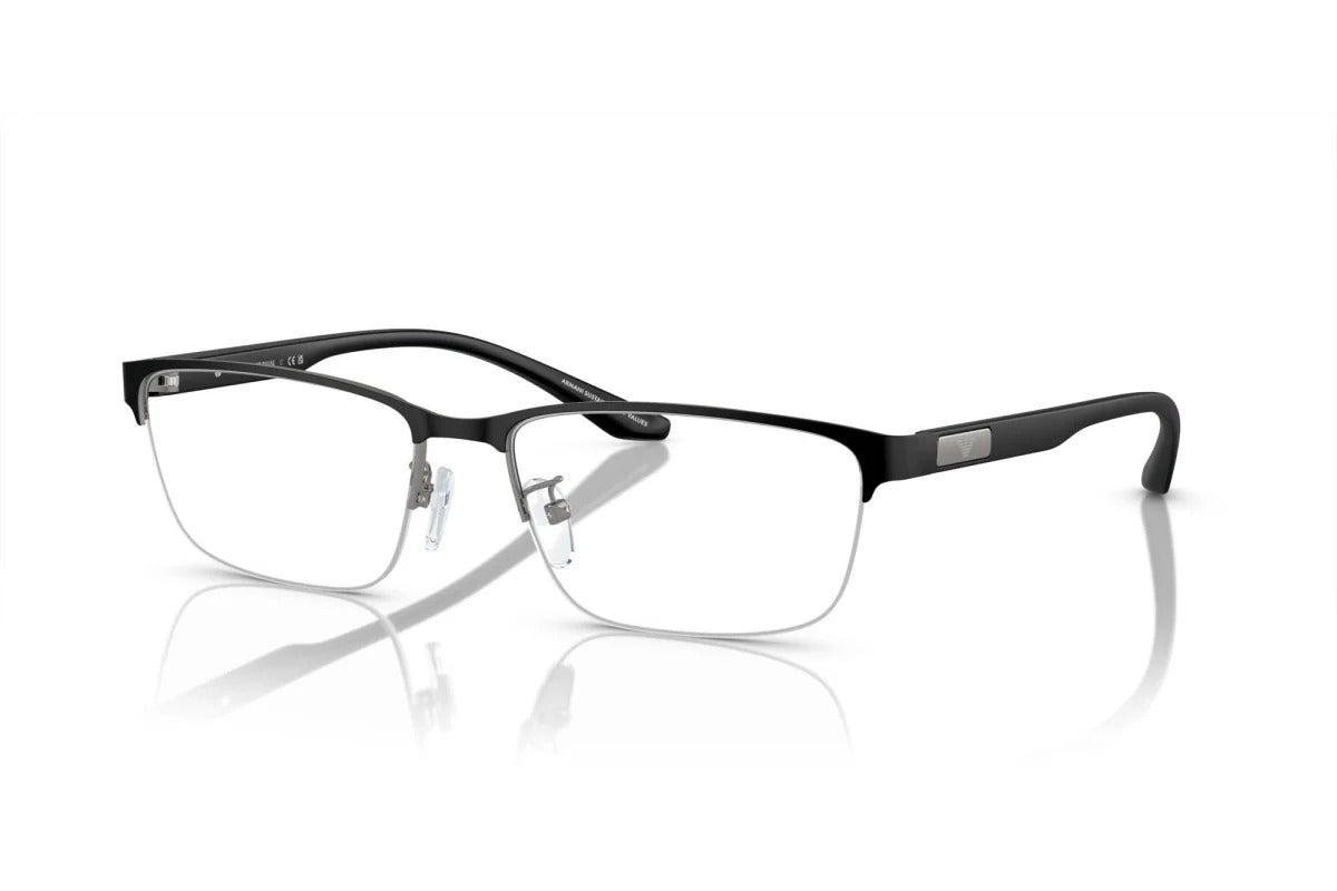 OCCHIALE DA VISTA UOMO | EMPORIO ARMANI EA 1147 - 3365 CANNA DI FUCILE OPACO/NERO - CALIBRO 57