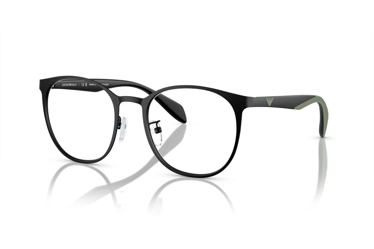 OCCHIALE DA VISTA UOMO | EMPORIO ARMANI EA 1148 - 3001 NERO OPACO - CALIBRO 52
