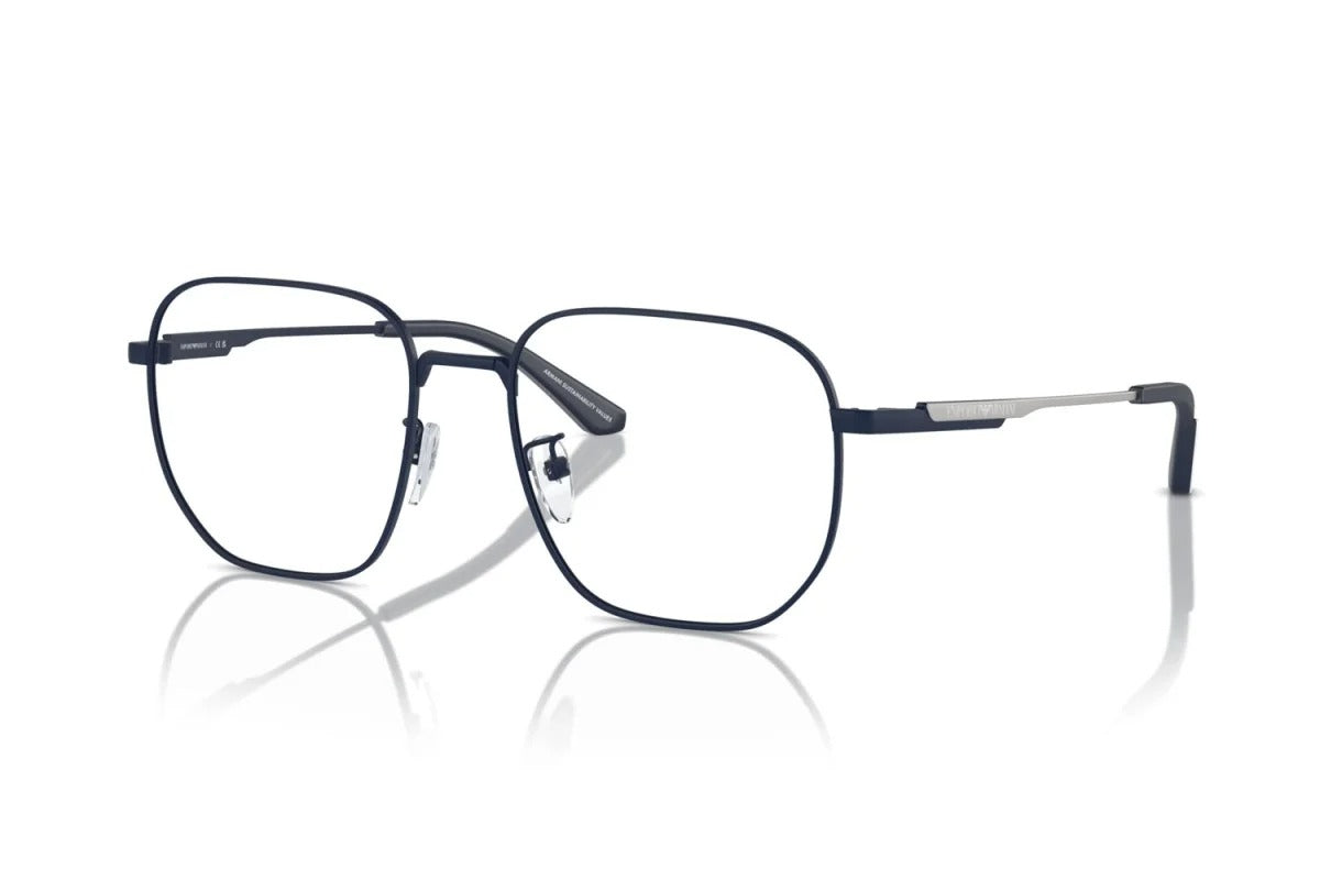 EMPORIO ARMANI - 3018 BLU OPACO | OCCHIALE DA VISTA UOMO - EA 1159D CALIBRO 54